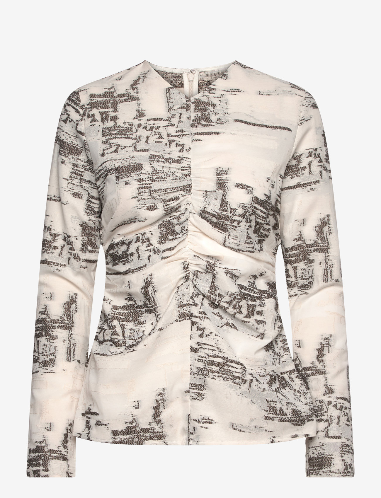 Day Birger et Mikkelsen - Vito - Tactile Rayon - long sleeved blouses - vanilla ice - 1