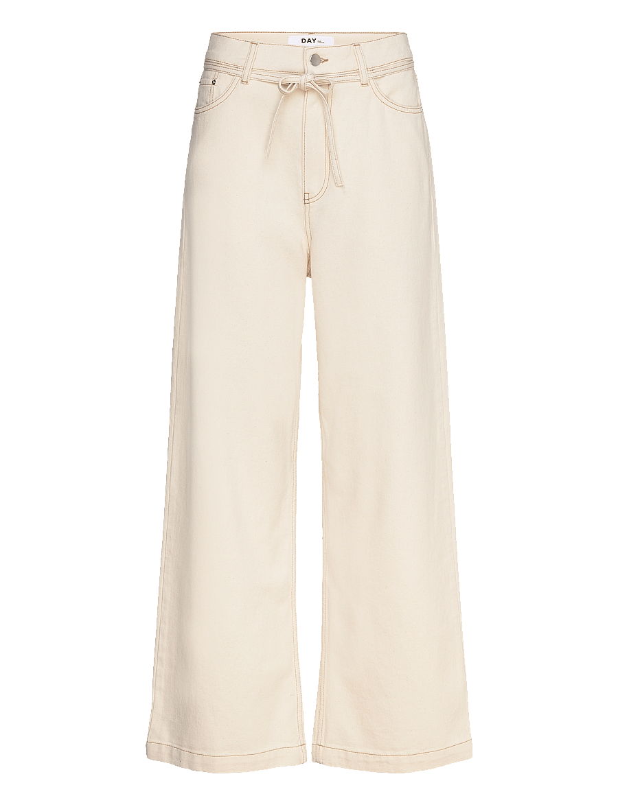 Day Birger et Mikkelsen - Elijah - Nature Denim - hosen mit weitem bein - vanilla ice - 0