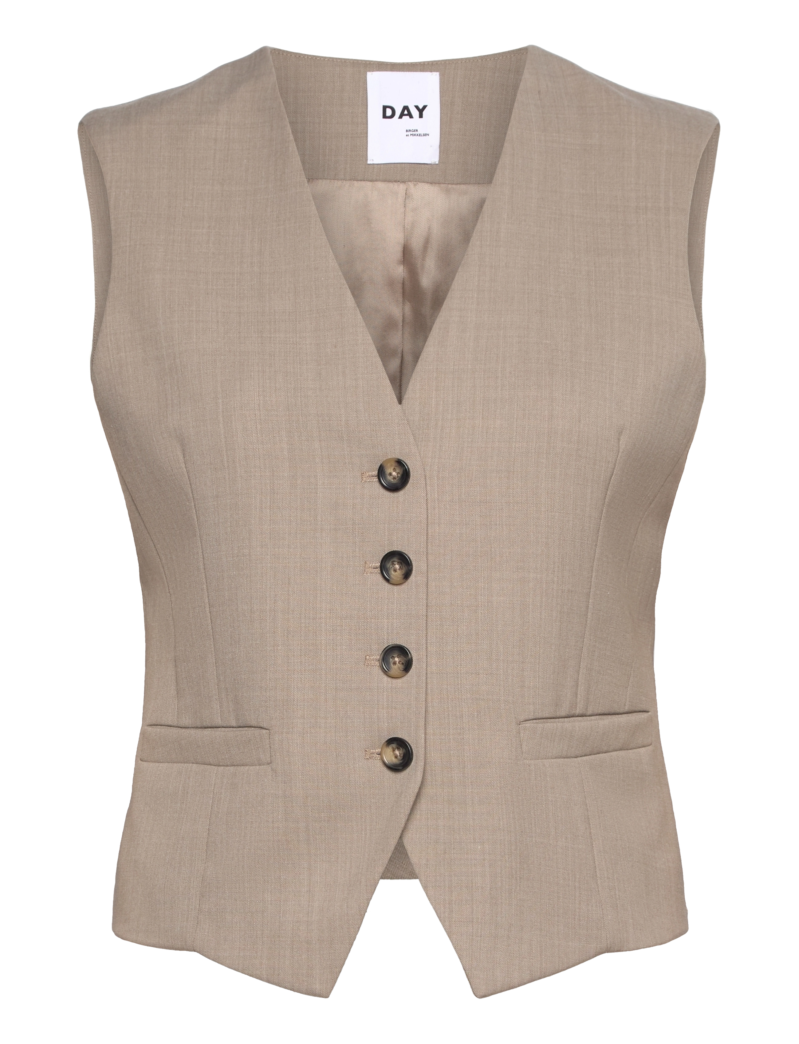Day Birger et Mikkelsen Dacy - Classic Wool Blend - Pintsakud - PETRIFIED OAK MELANGE / beige