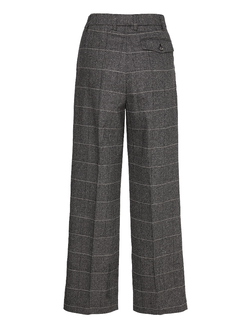 Day Birger et Mikkelsen - Enzo - All Time Check - habitbukser - grey melange - 2