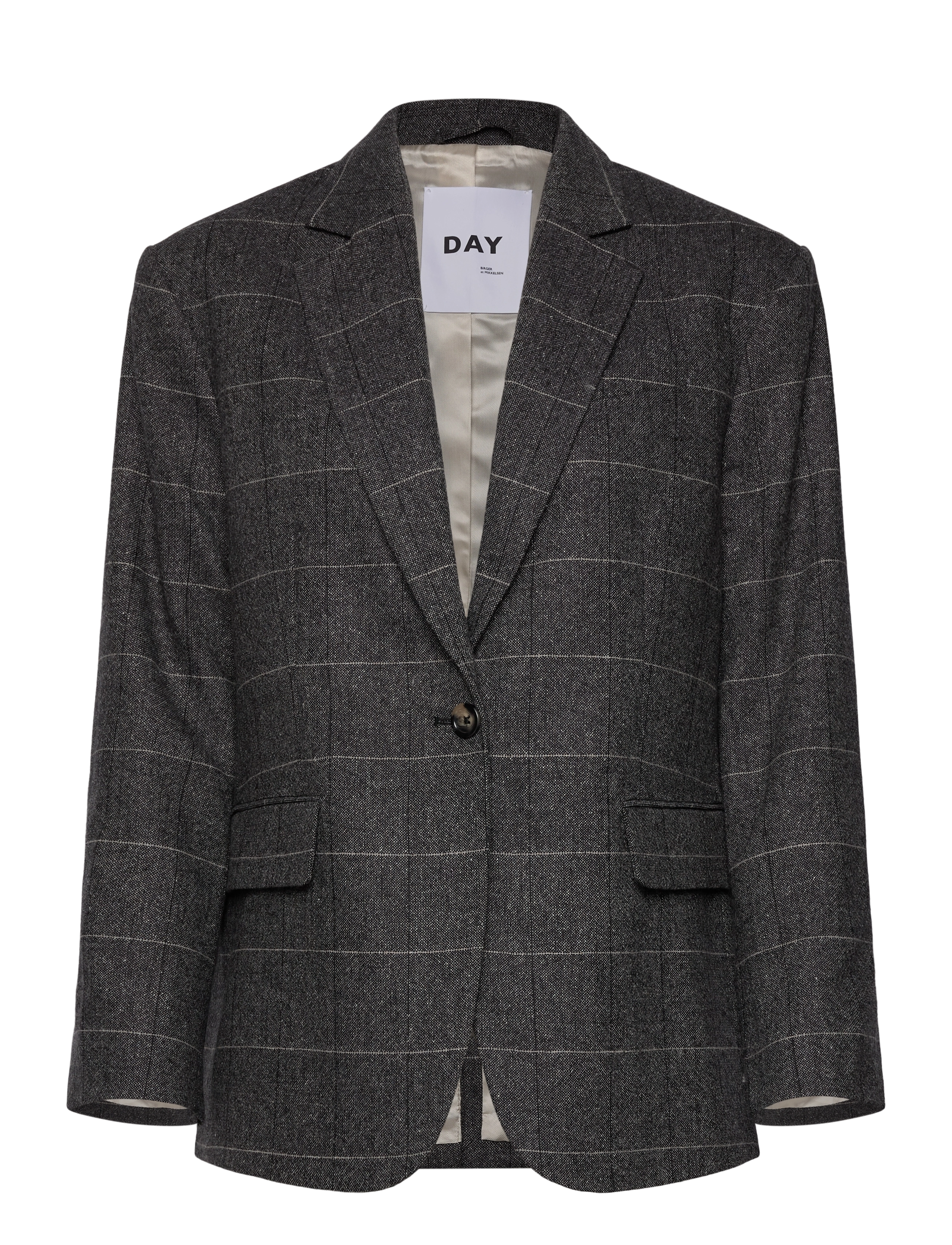DAY BIRGER ET MIKKELSEN Hester - All Time Check Grau - 44 - Damen