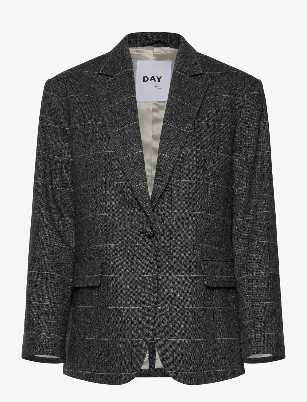 Day Birger et Mikkelsen - Hester - All Time Check - enkelknäppta kavajer - grey melange - 1