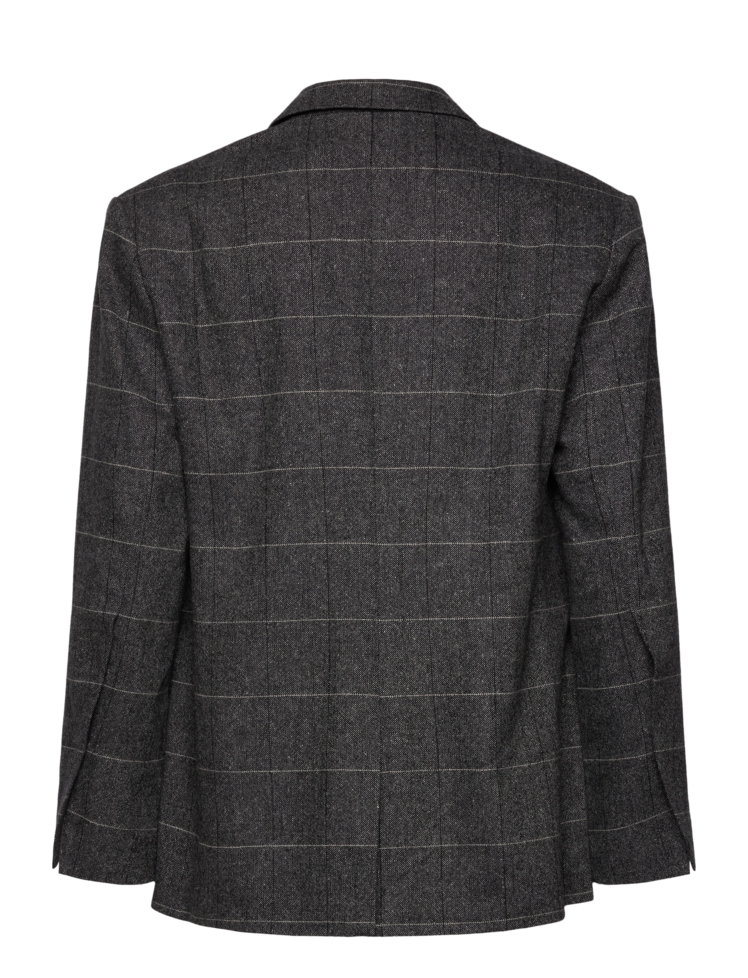 Day Birger et Mikkelsen - Hester - All Time Check - Ühes joones nööpidega bleiserid - grey melange - 2