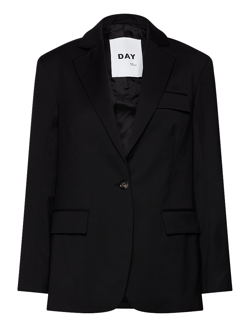 Day Birger et Mikkelsen - Ezra - Classic Wool Blend - einreihige blazer - black - 1