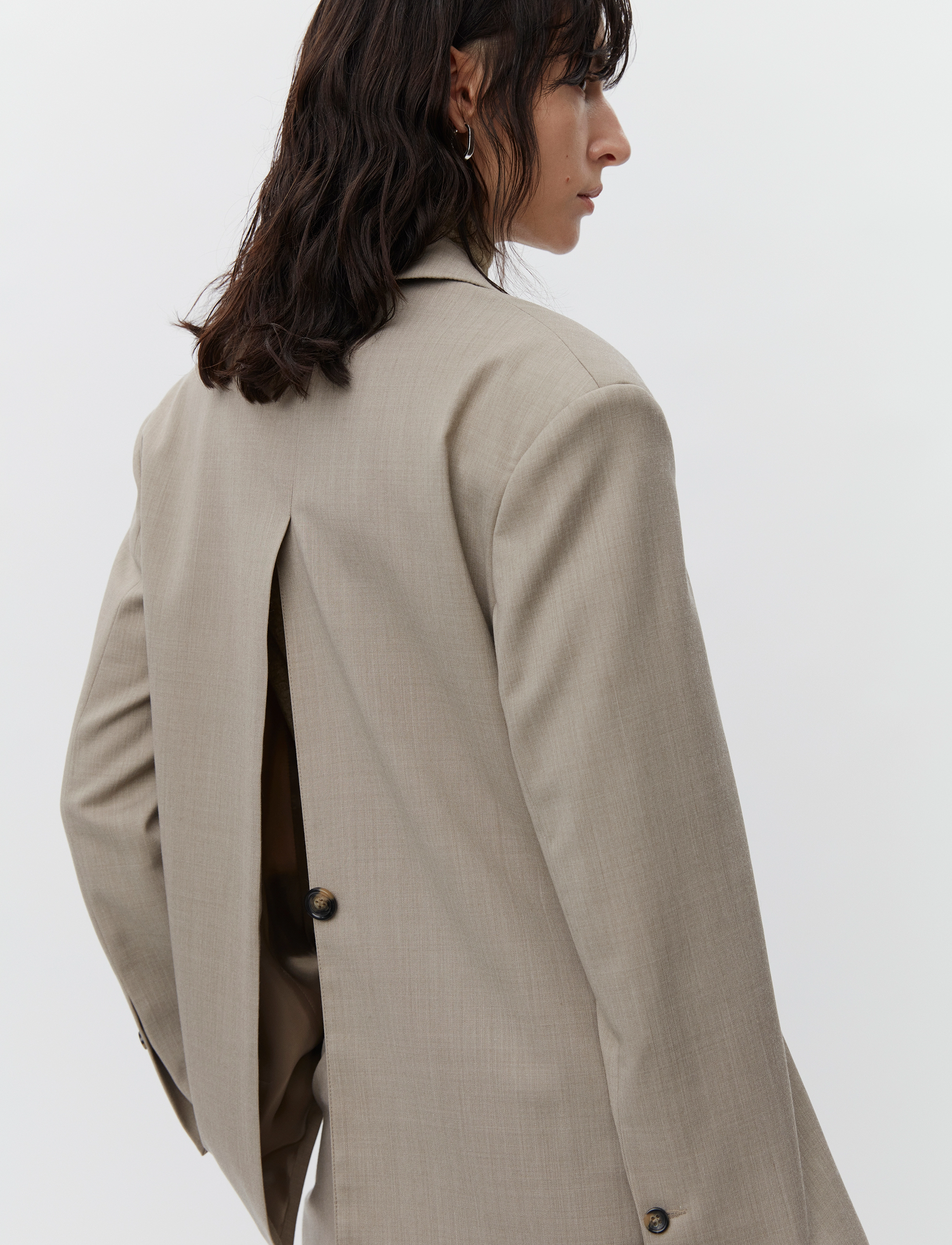 Day Birger et Mikkelsen - Ezra - Classic Wool Blend - petrified oak melange - 5