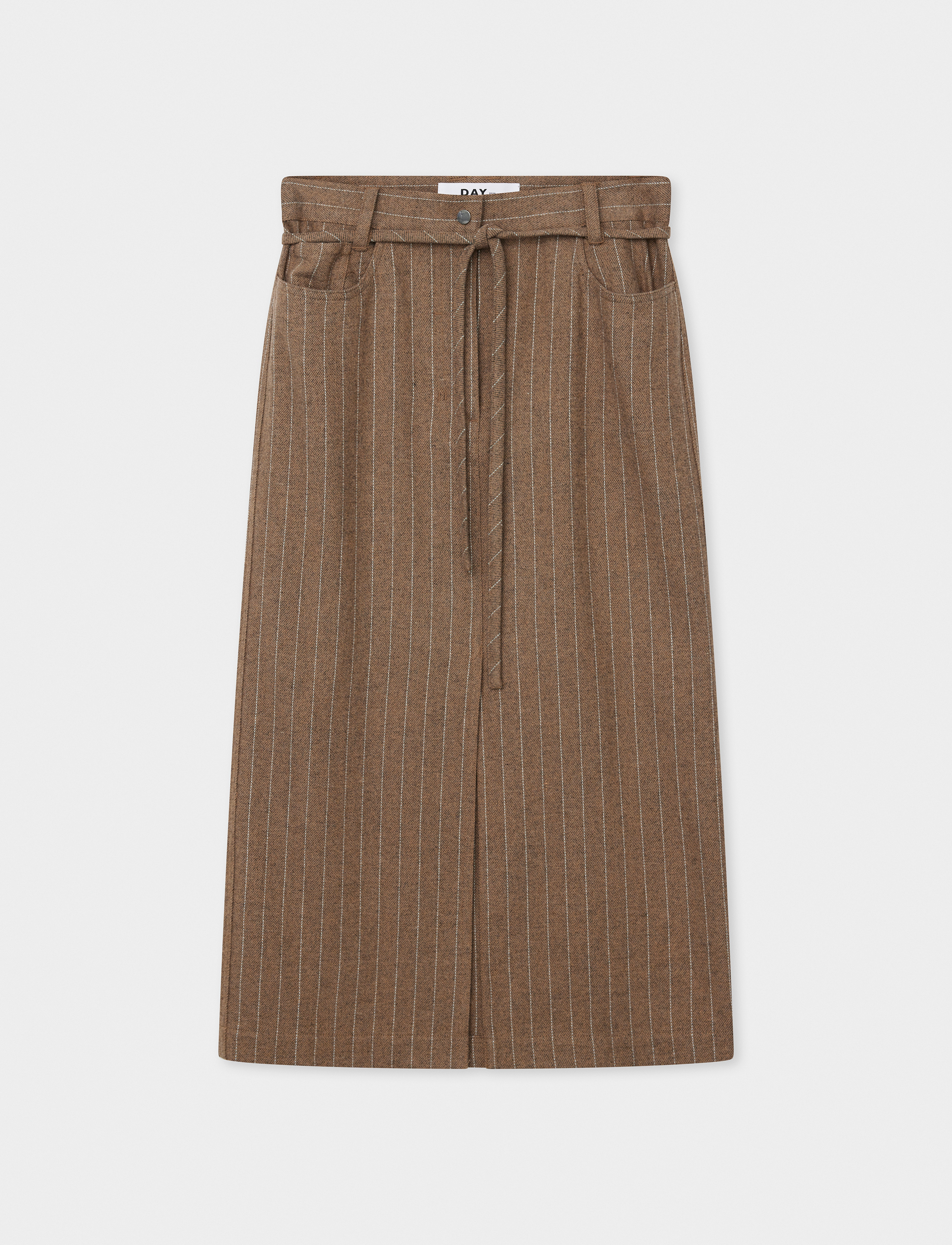 DAY BIRGER ET MIKKELSEN Jody Graphic Wool Stripe midikjolar dam – bild 6