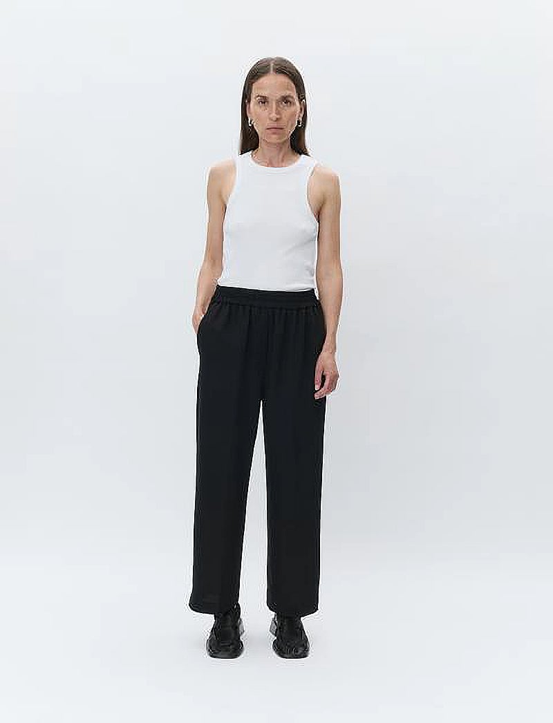 Day Birger et Mikkelsen - Jonah - Classic Gabardine - bukser med brede ben - black - 0