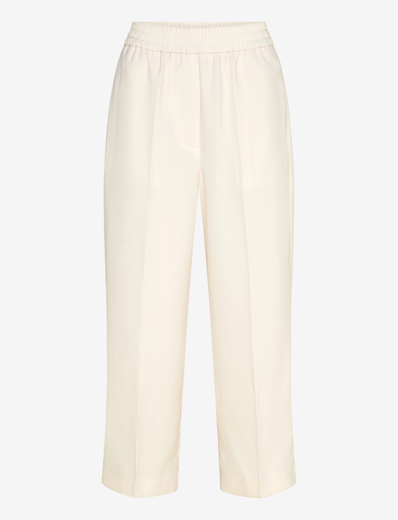 Day Birger et Mikkelsen - Jonah - Classic Gabardine - hosen mit weitem bein - ivory shade - 1
