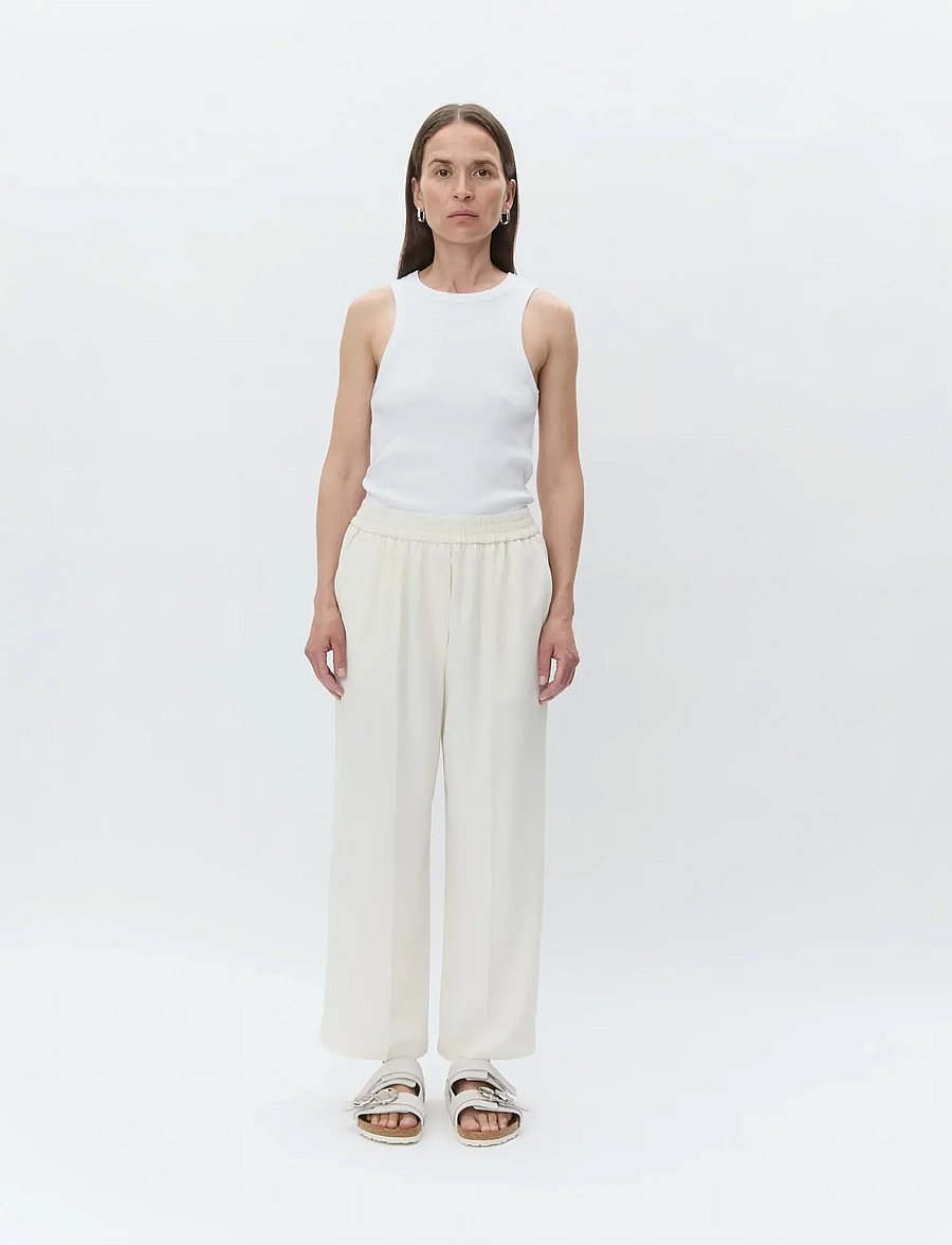 Day Birger et Mikkelsen - Jonah - Classic Gabardine - bukser med brede ben - ivory shade - 5