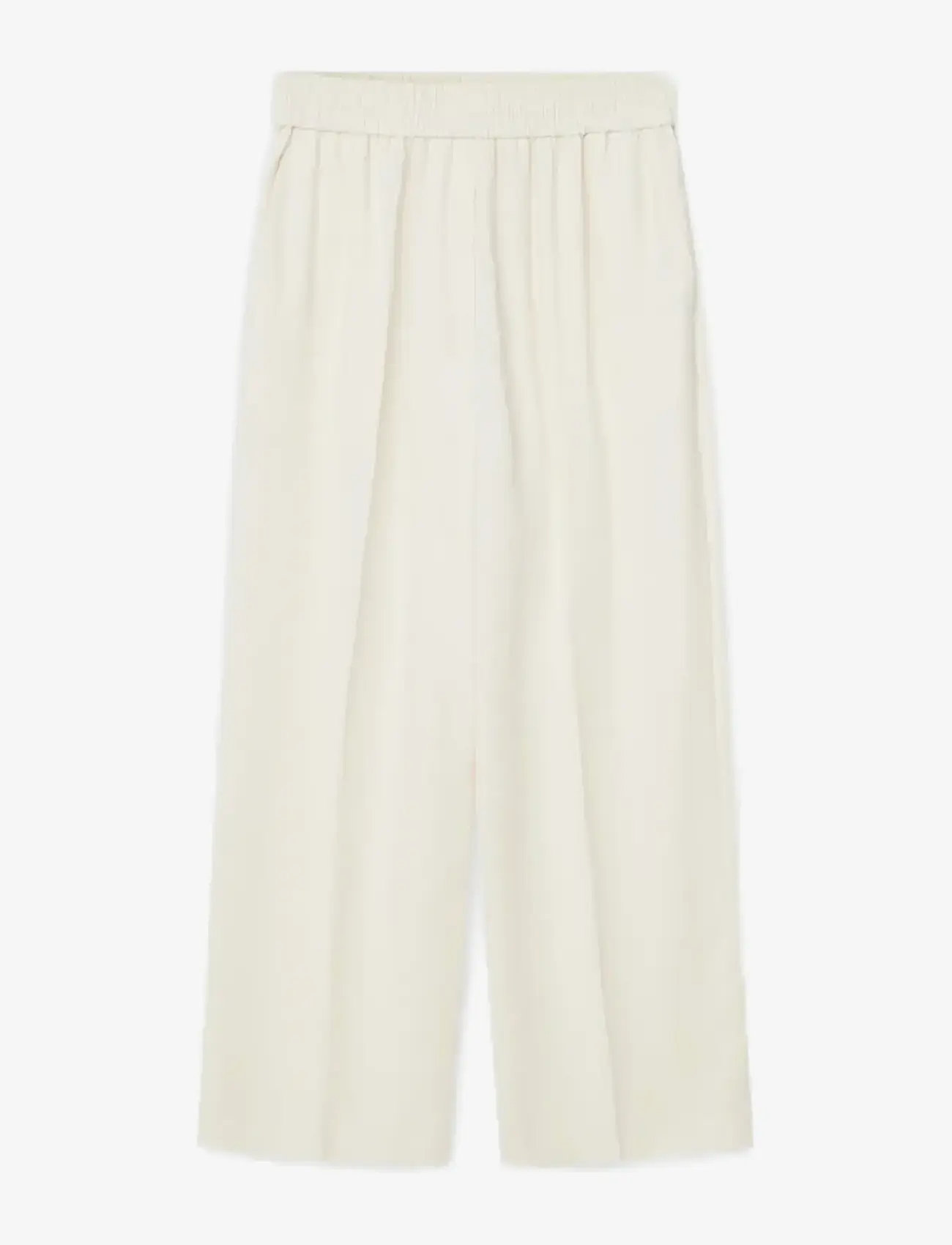 Day Birger et Mikkelsen - Jonah - Classic Gabardine - hosen mit weitem bein - ivory shade - 3