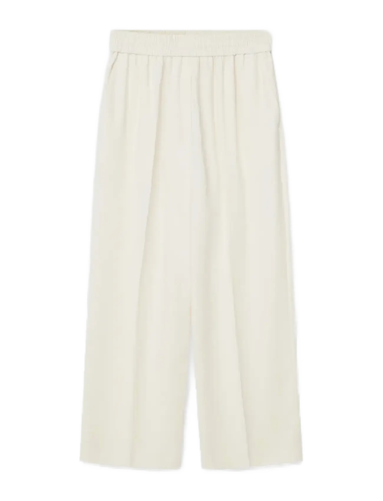 Day Birger et Mikkelsen - Jonah - Classic Gabardine - bukser med brede ben - ivory shade - 3