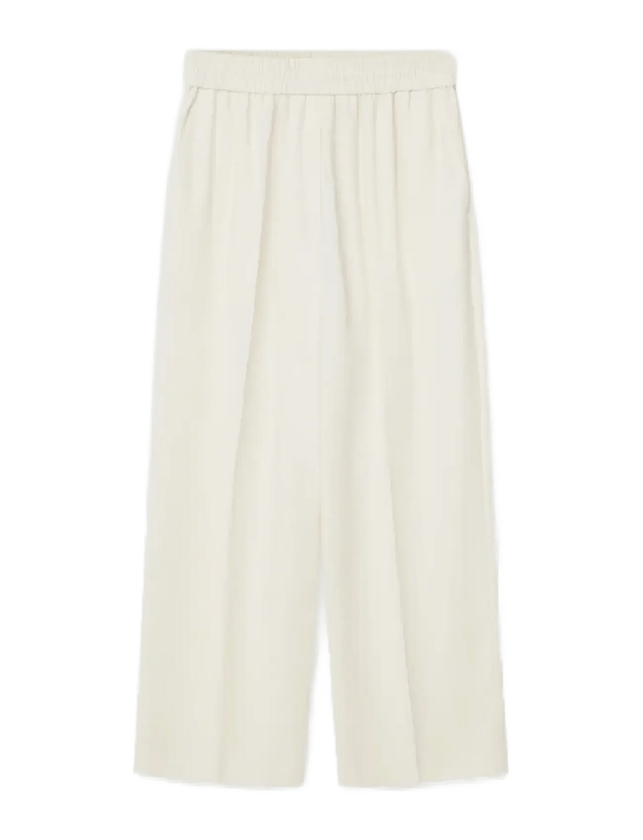 Day Birger et Mikkelsen - Jonah - Classic Gabardine - bukser med brede ben - ivory shade - 3