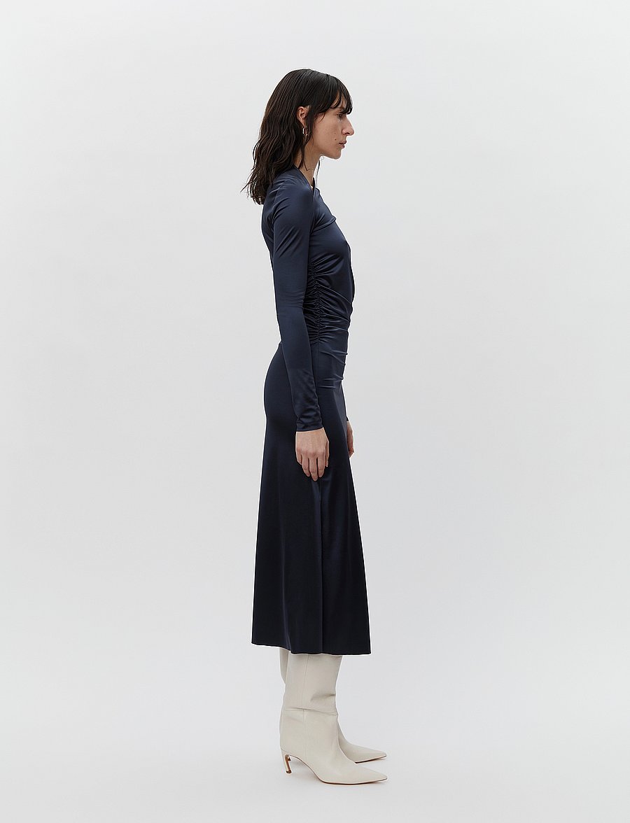 Day Birger et Mikkelsen - Lori - Glossy Stretch - sukienki na imprezę - phantom - 3