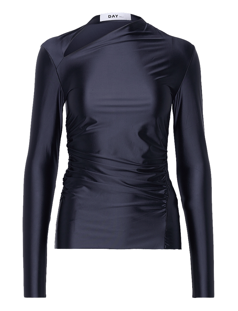 Day Birger et Mikkelsen - Loria - Glossy Stretch - langærmede toppe - phantom - 1