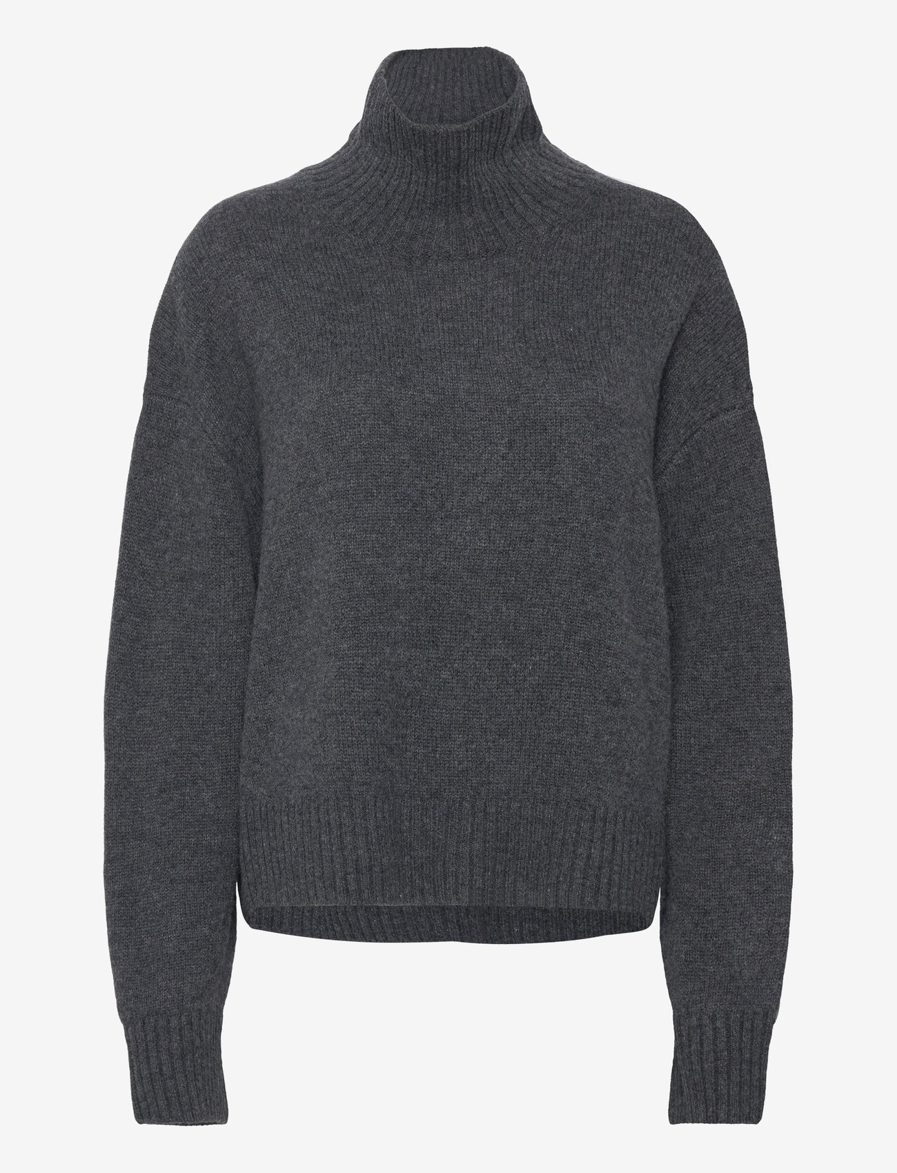 Day Birger et Mikkelsen - Kendra - Soft Lamb - herbstliche kleidung - antracit grey melange - 0