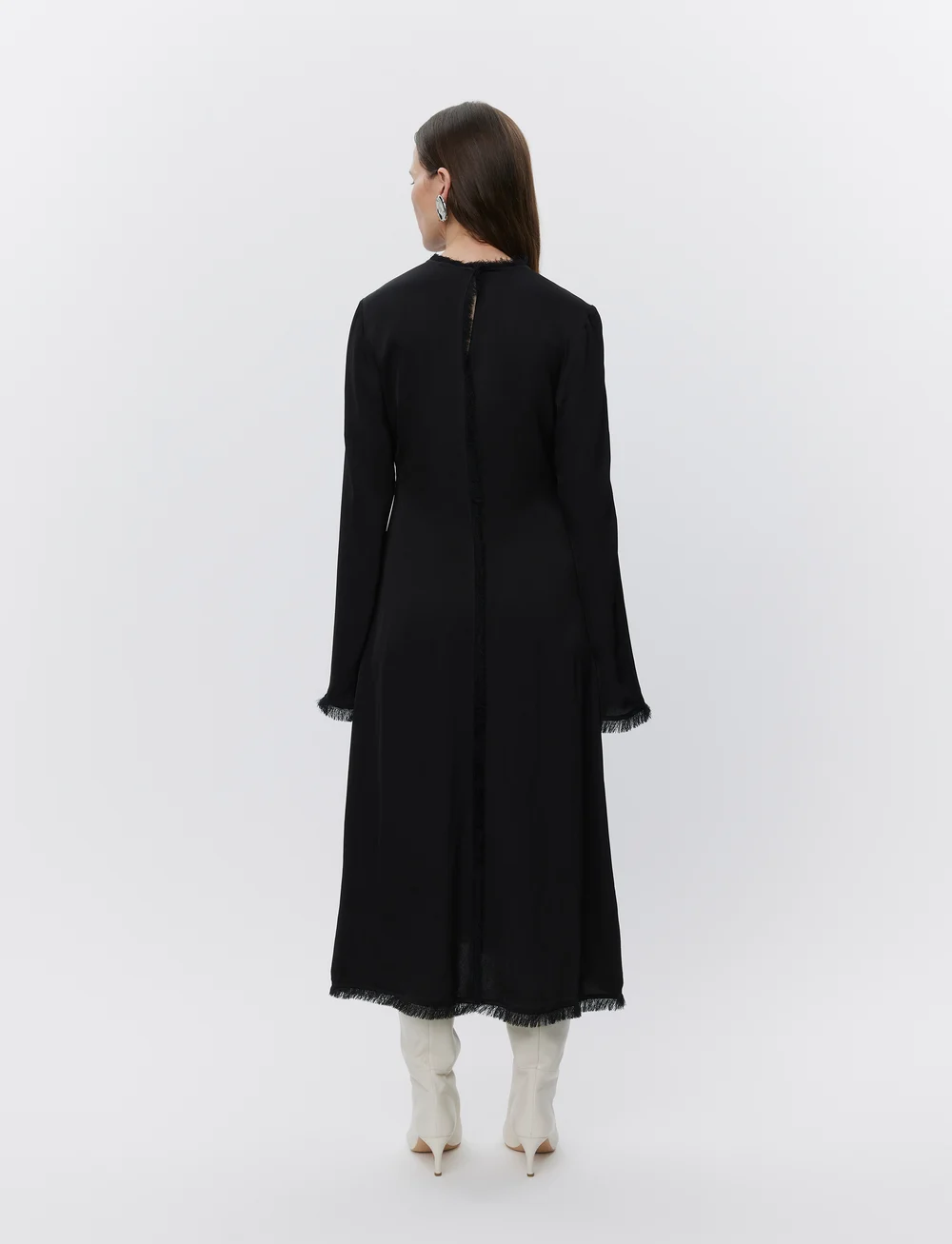 Day Birger et Mikkelsen - Robbie - Matte Crepe - partykleider - black - 4