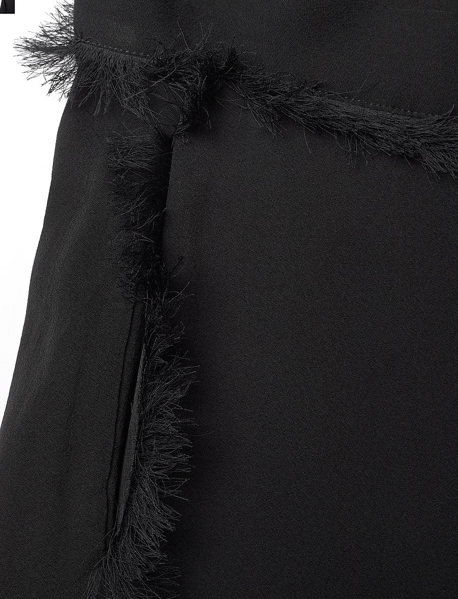 Day Birger et Mikkelsen - Theodor - Matte Crepe - hosen mit weitem bein - black - 2