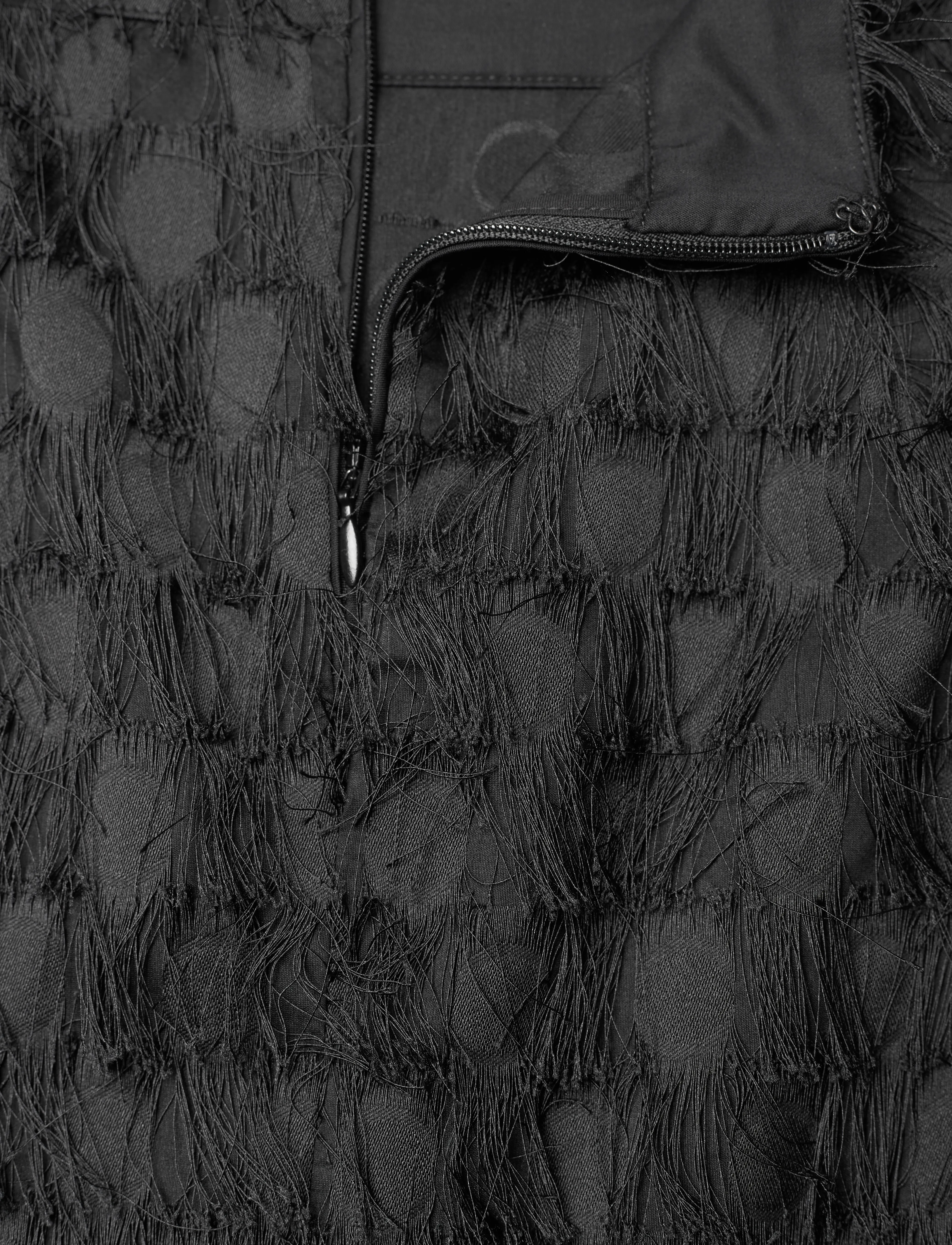 Day Birger et Mikkelsen - Gabrielle - Abstract Fringes - black - 2