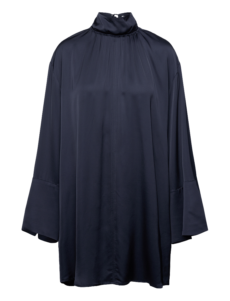 Day Birger et Mikkelsen - Gill - Fluid Viscose RD - cocktail dresses - dark sapphire - 1