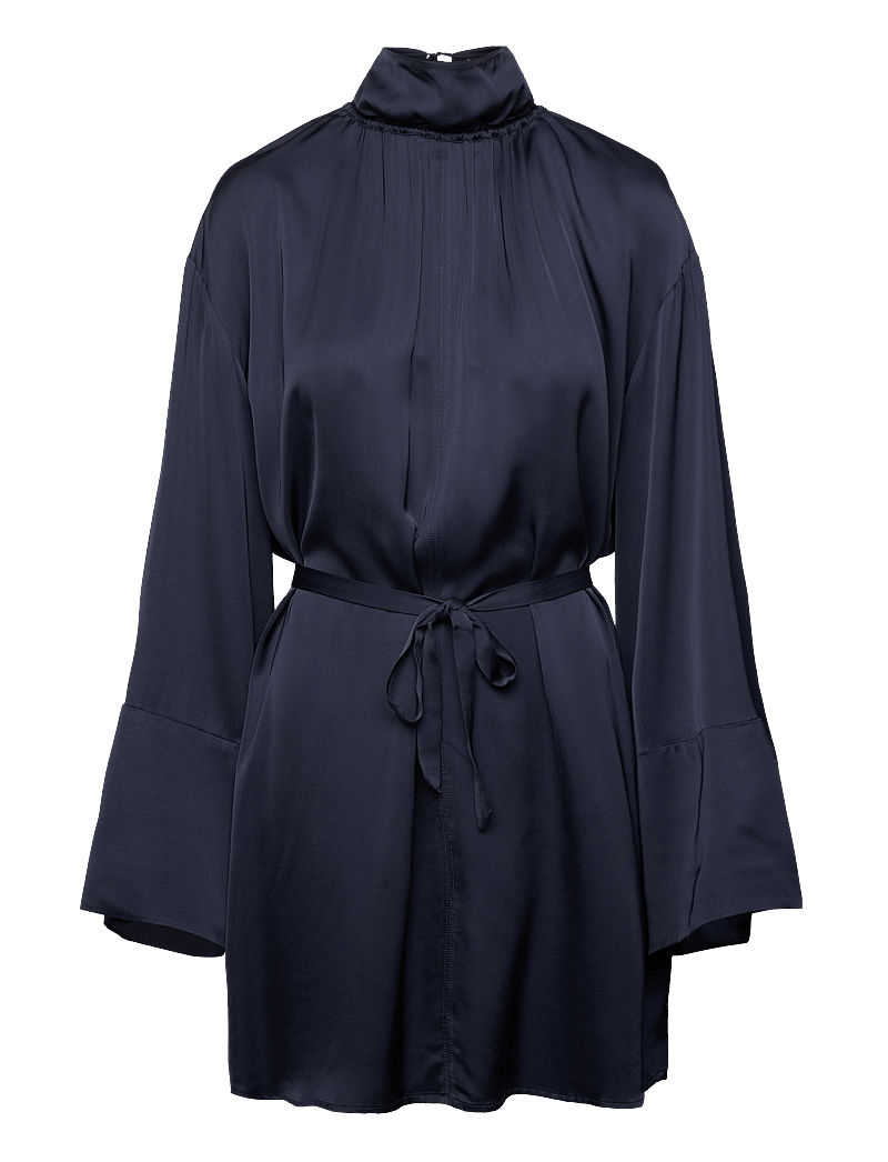 Day Birger et Mikkelsen - Gill - Fluid Viscose RD - cocktail dresses - dark sapphire - 3
