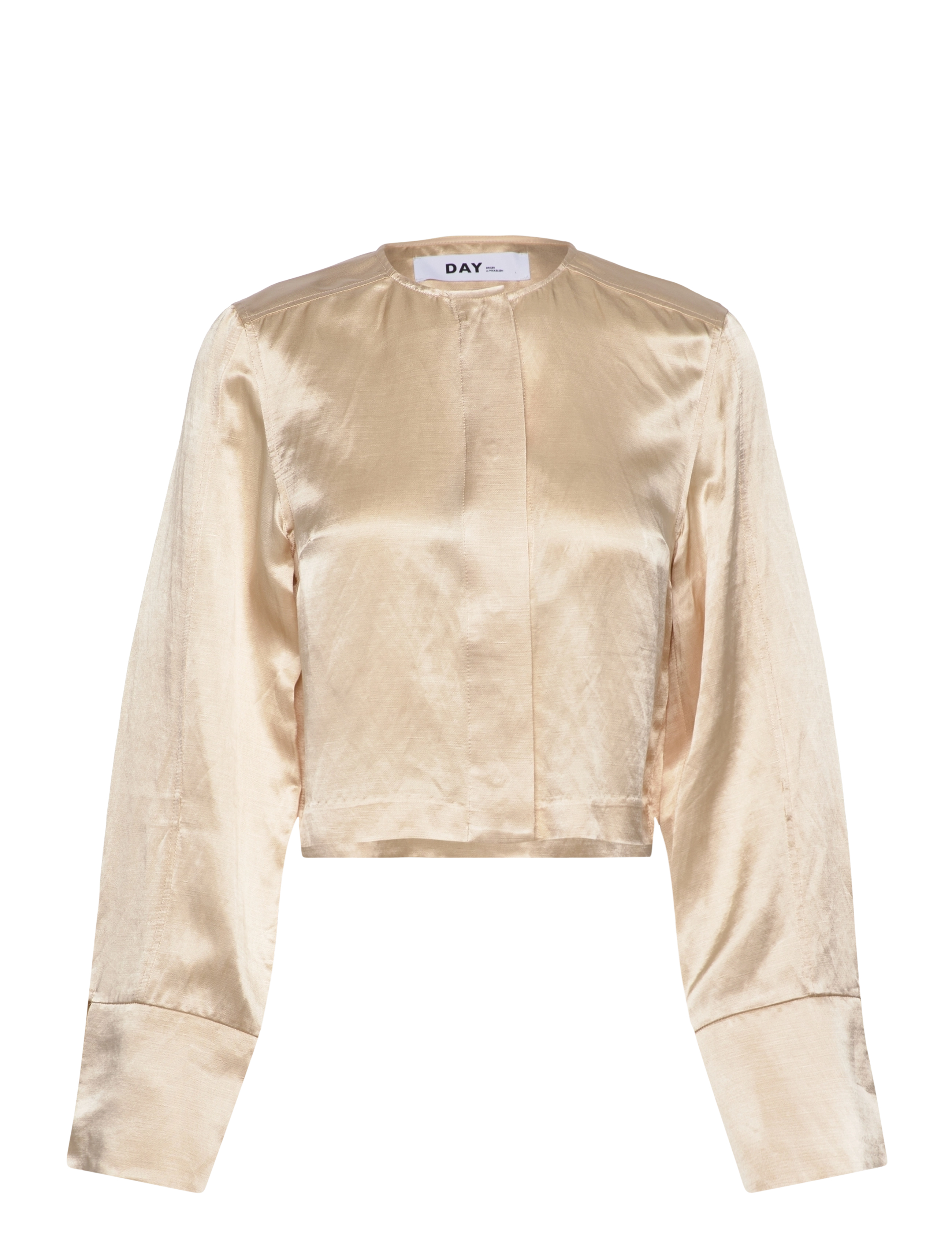 Day Birger et Mikkelsen Carin - High Shine Blend RD - Tøj - OYSTER GRAY / cream