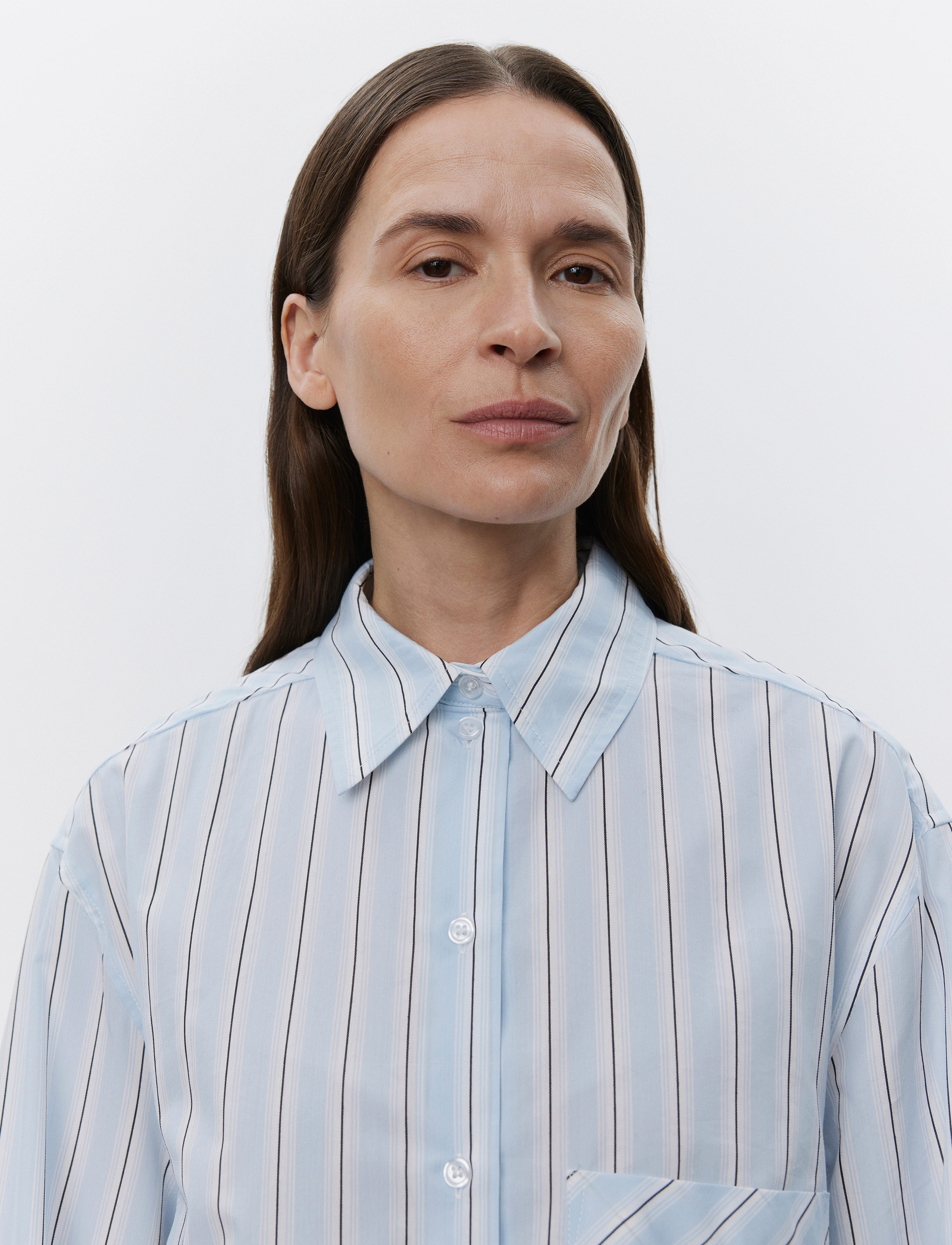 Day Birger et Mikkelsen - Mac - Classic Stripe RD - langærmede skjorter - light blue - 5