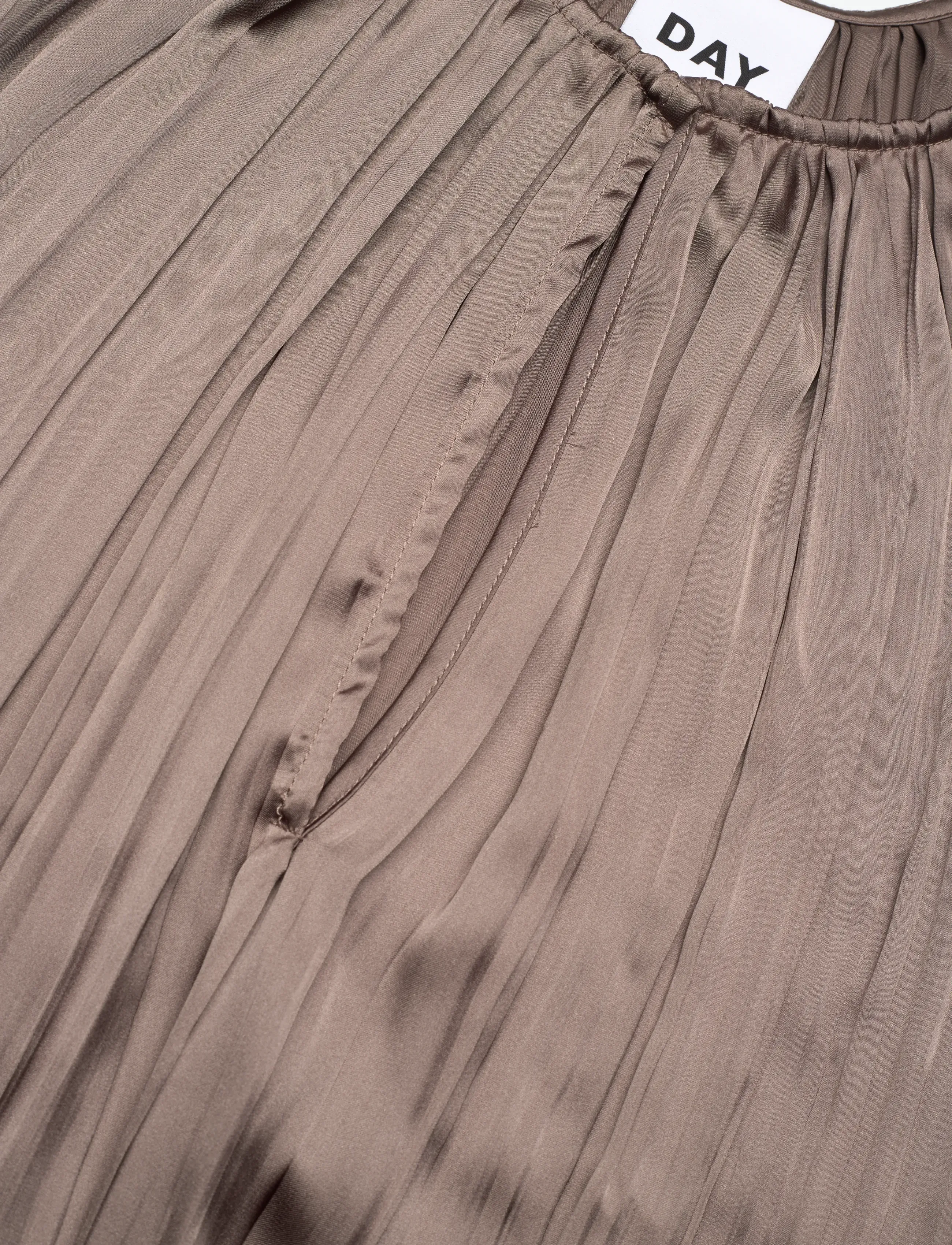 Day Birger et Mikkelsen - Lima - Crinkled Surface - lyhythihaiset puserot - taupe - 2