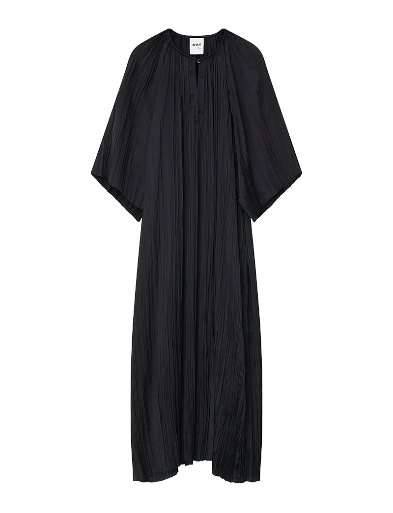 Day Birger et Mikkelsen - Sophia - Crinkled Surface - midikleider - black - 0