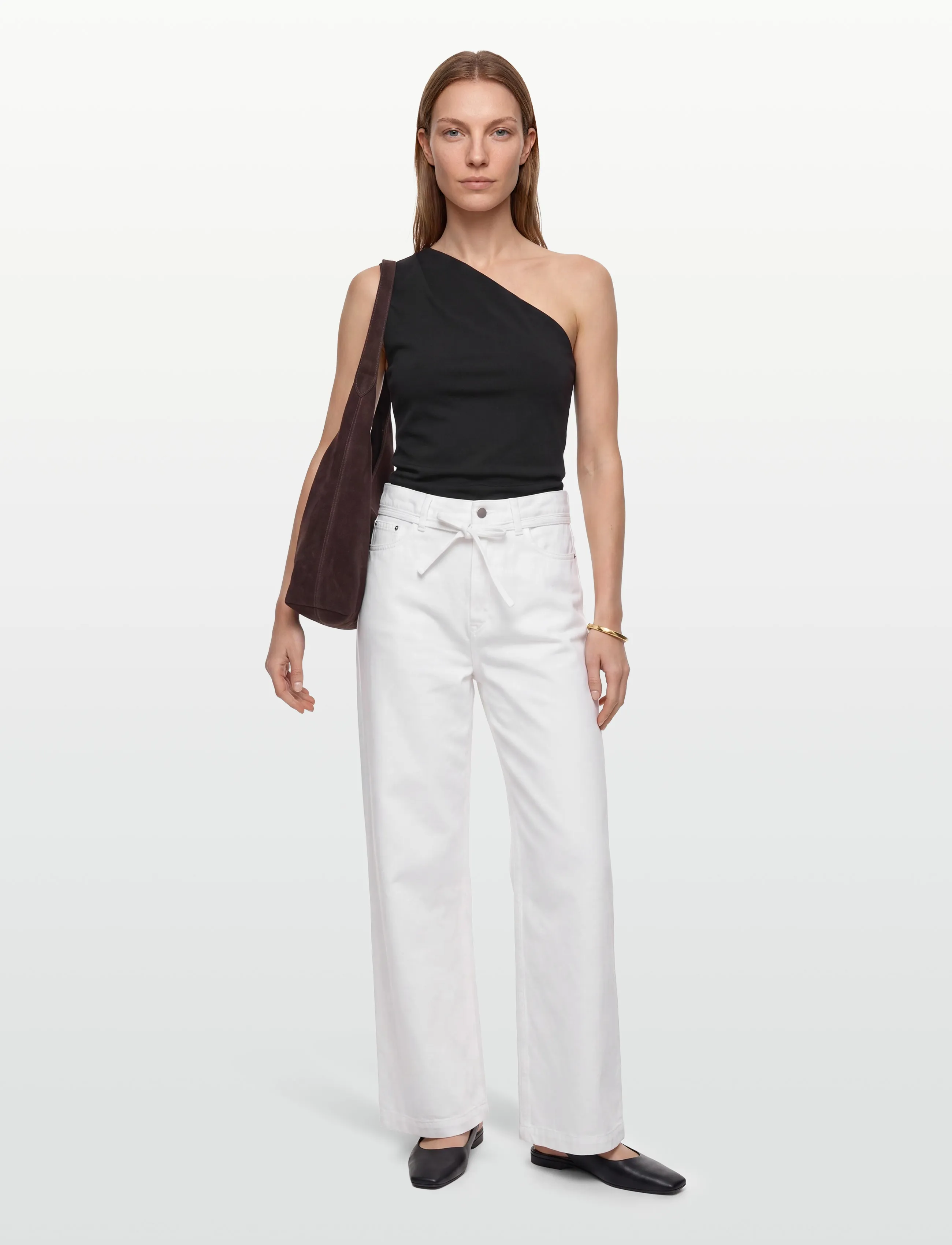 Day Birger et Mikkelsen - Elijah - Winter White Denim - platūs džinsai - bright white - 0