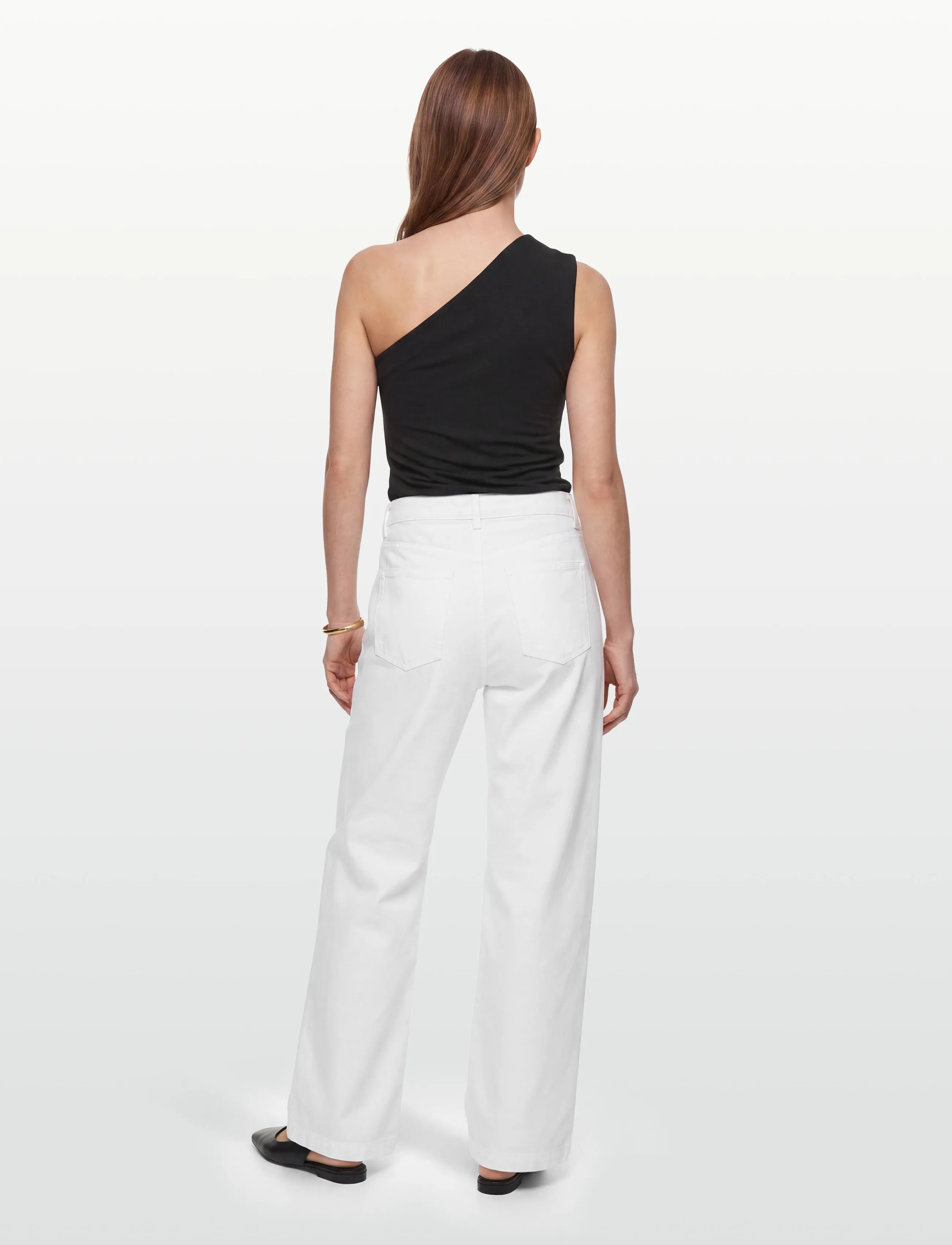 Day Birger et Mikkelsen - Elijah - Winter White Denim - platūs džinsai - bright white - 4