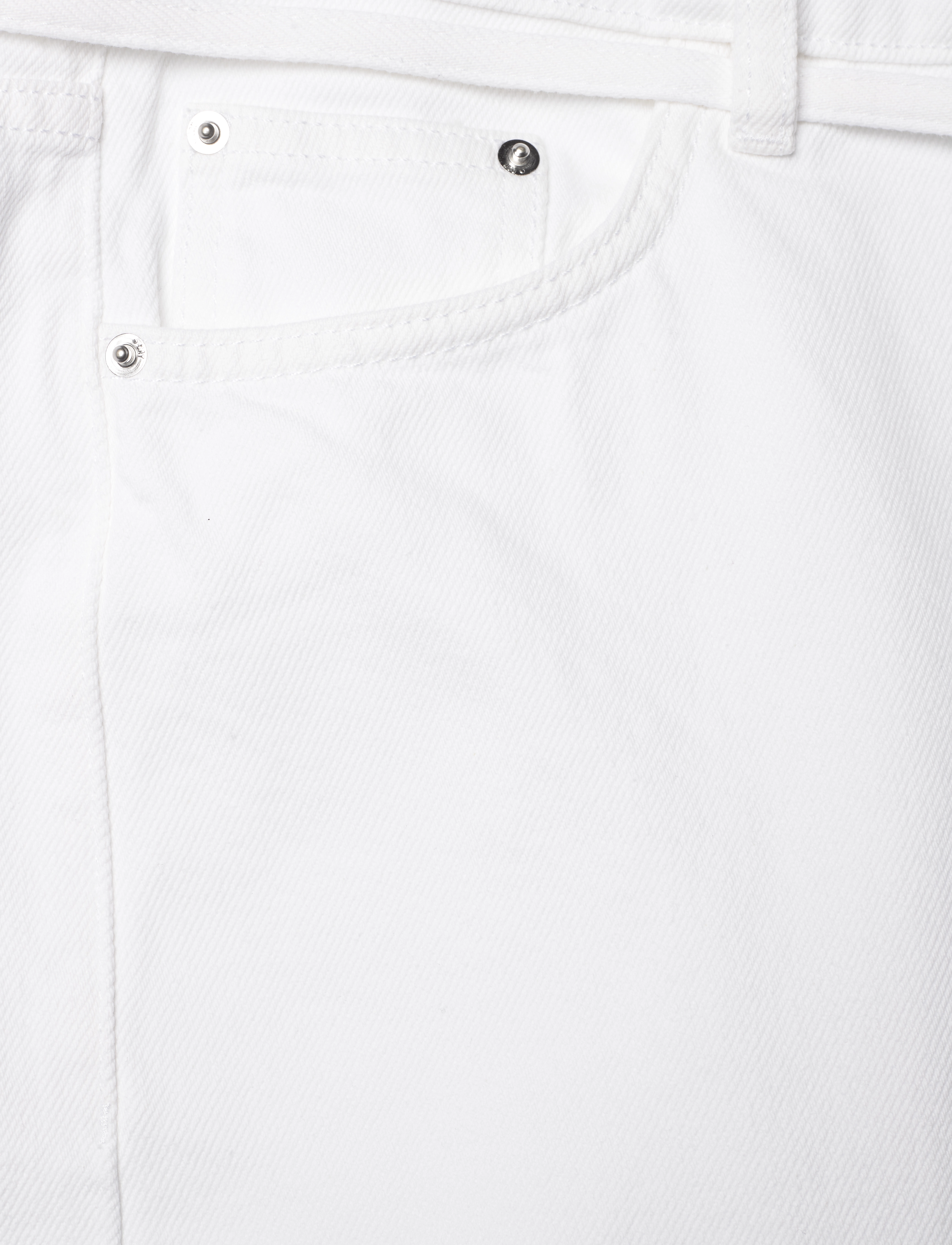 Day Birger et Mikkelsen - Elijah - Winter White Denim - hosen mit weitem bein - bright white - 2