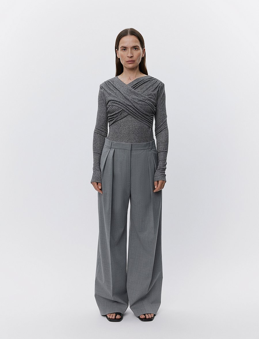 Day Birger et Mikkelsen - Enzo - Classic Wool Blend - medium grey melange - 0