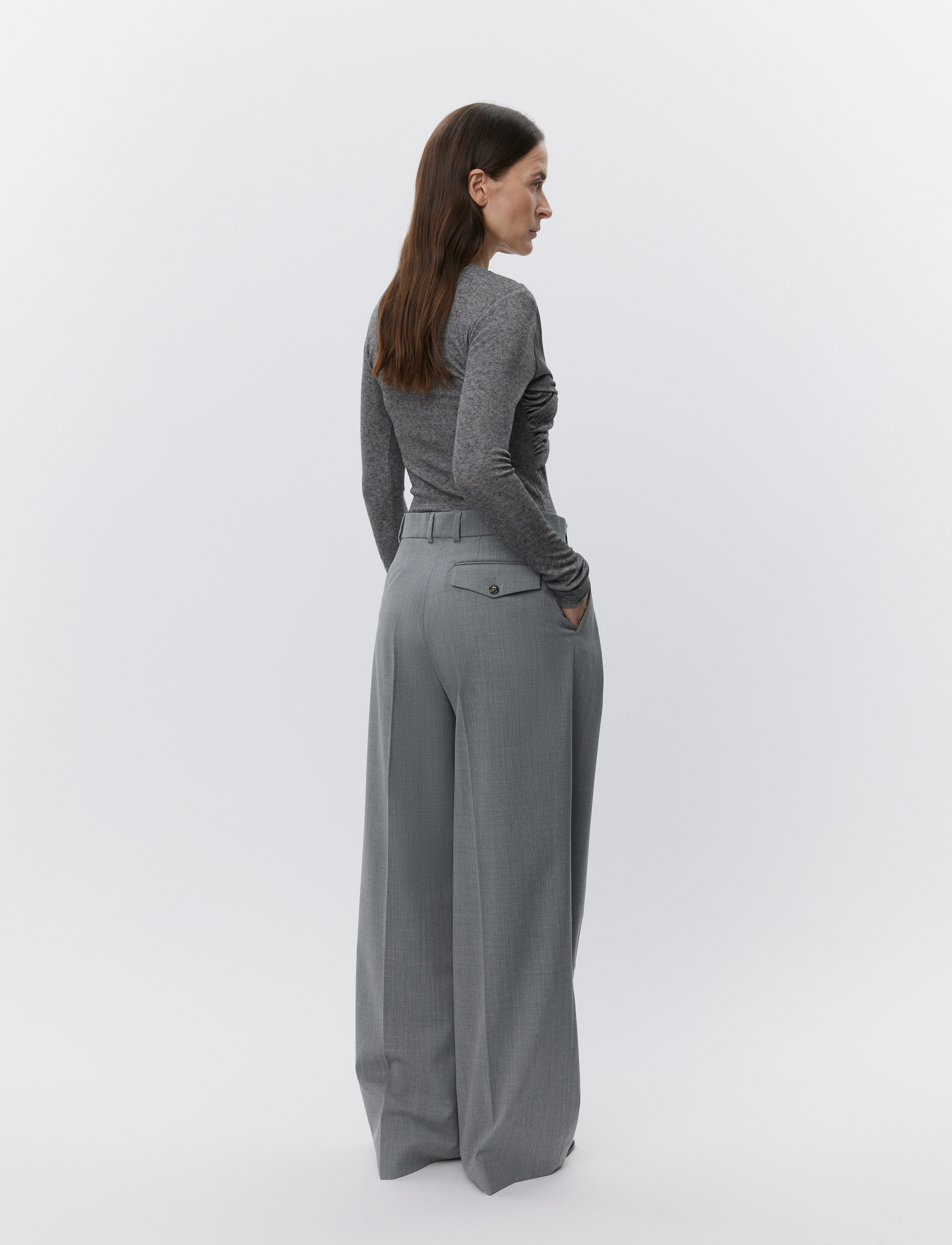 Day Birger et Mikkelsen - Enzo - Classic Wool Blend - medium grey melange - 4