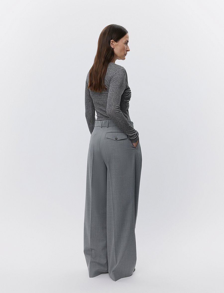Day Birger et Mikkelsen - Enzo - Classic Wool Blend - medium grey melange - 4