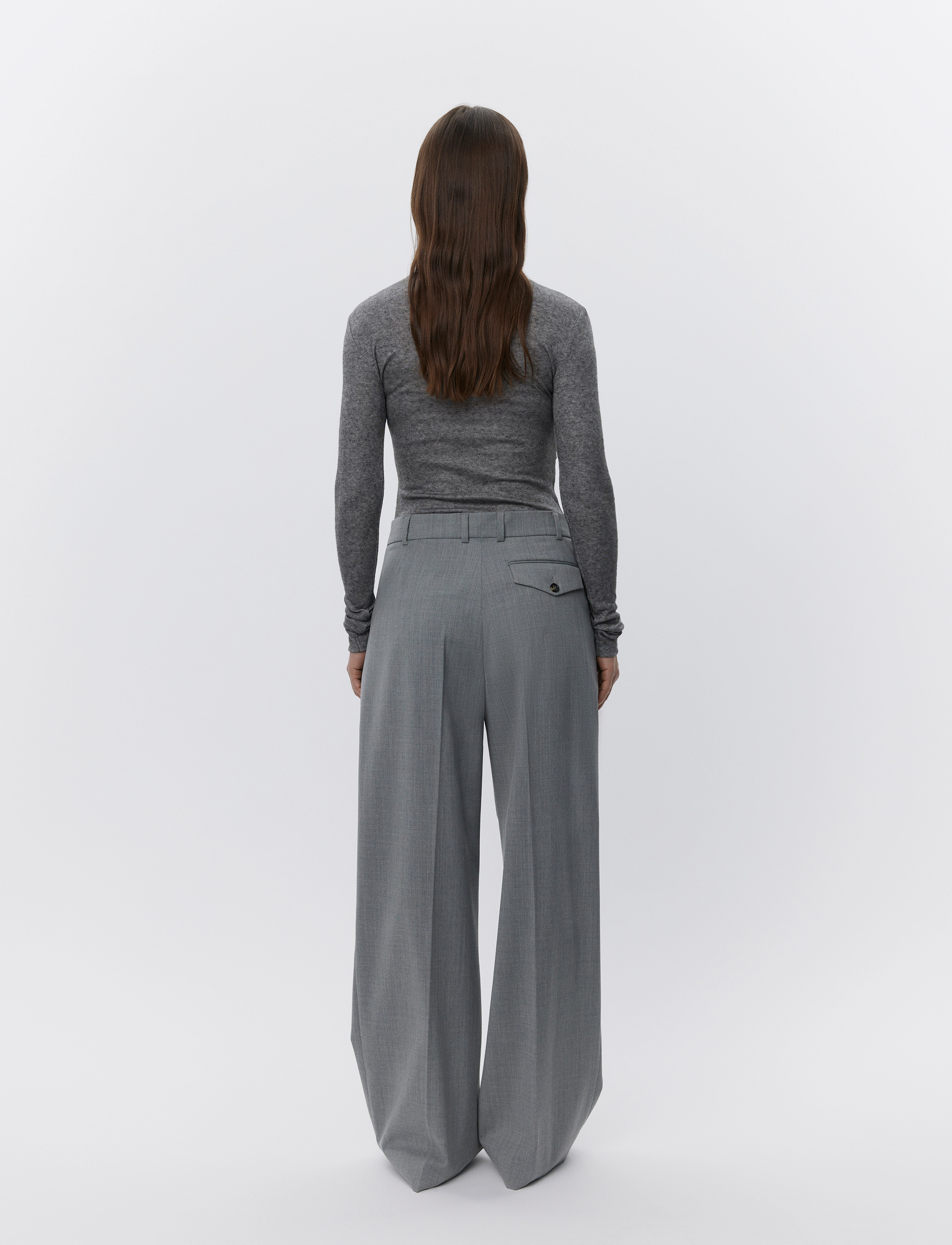 Day Birger et Mikkelsen - Enzo - Classic Wool Blend - medium grey melange - 5