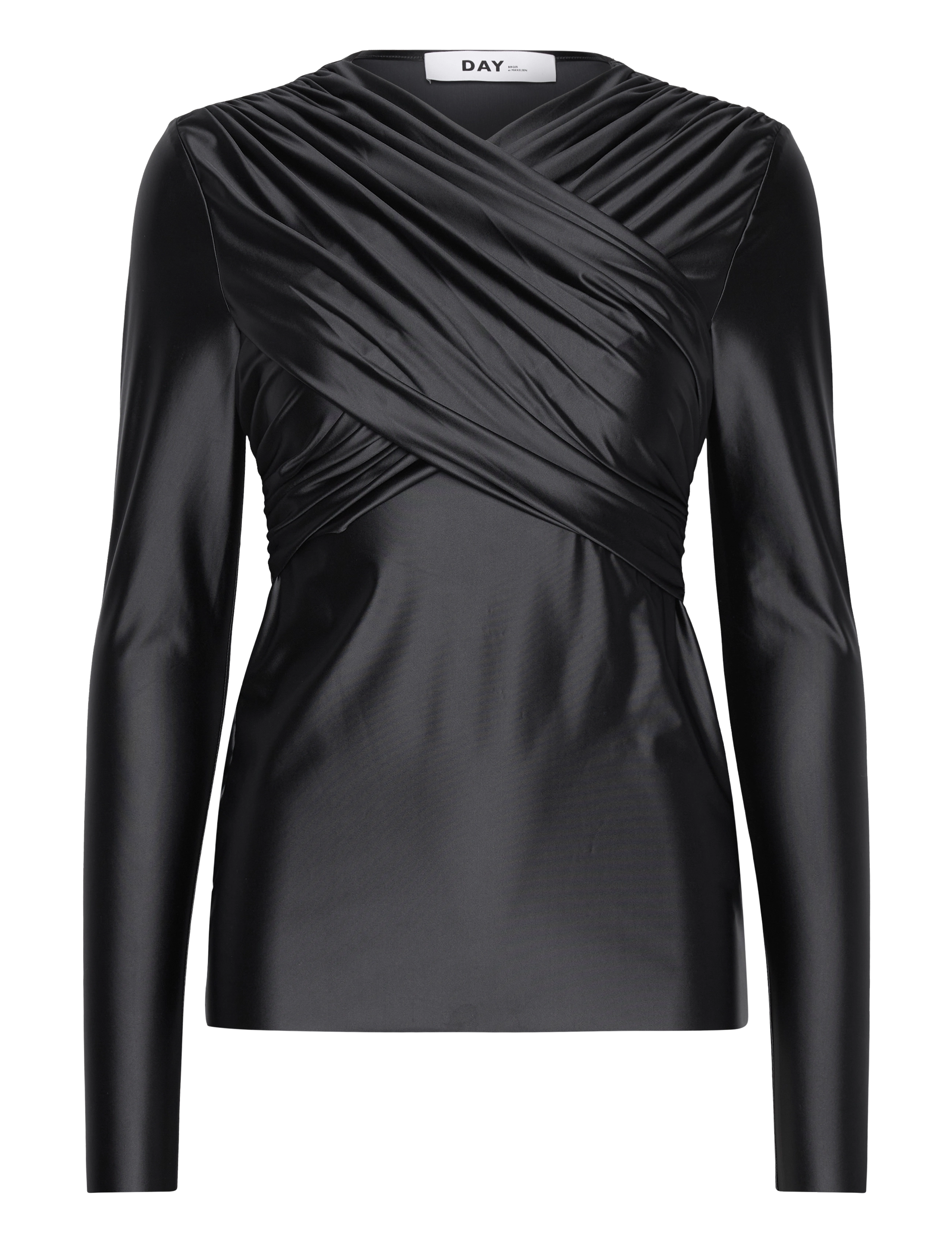 DAY BIRGER ET MIKKELSEN Kira - Glossy Stretch Schwarz - XL - Damen