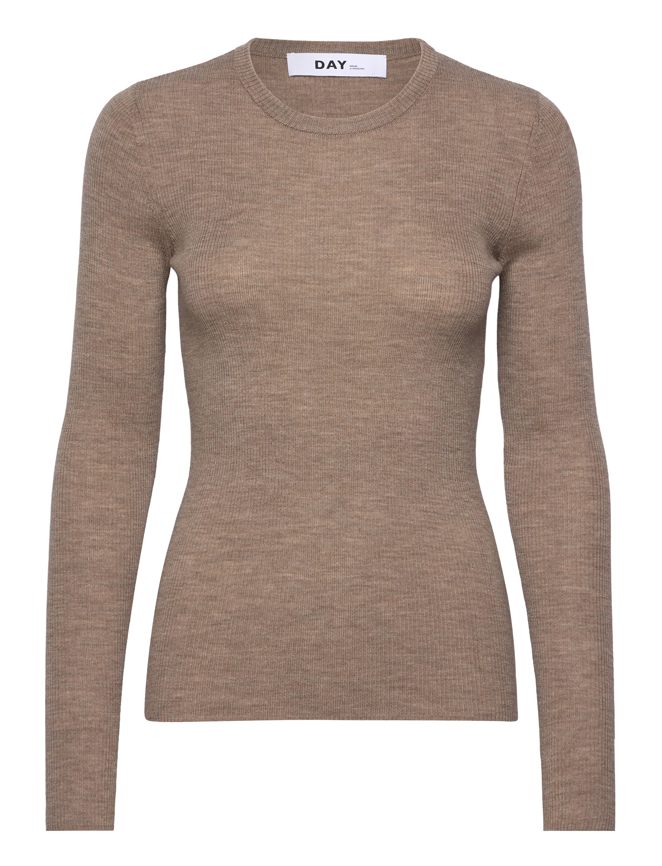 Day Birger et Mikkelsen Mariana - Daily Elements - Pullover - BEIGE MELANGE / brown