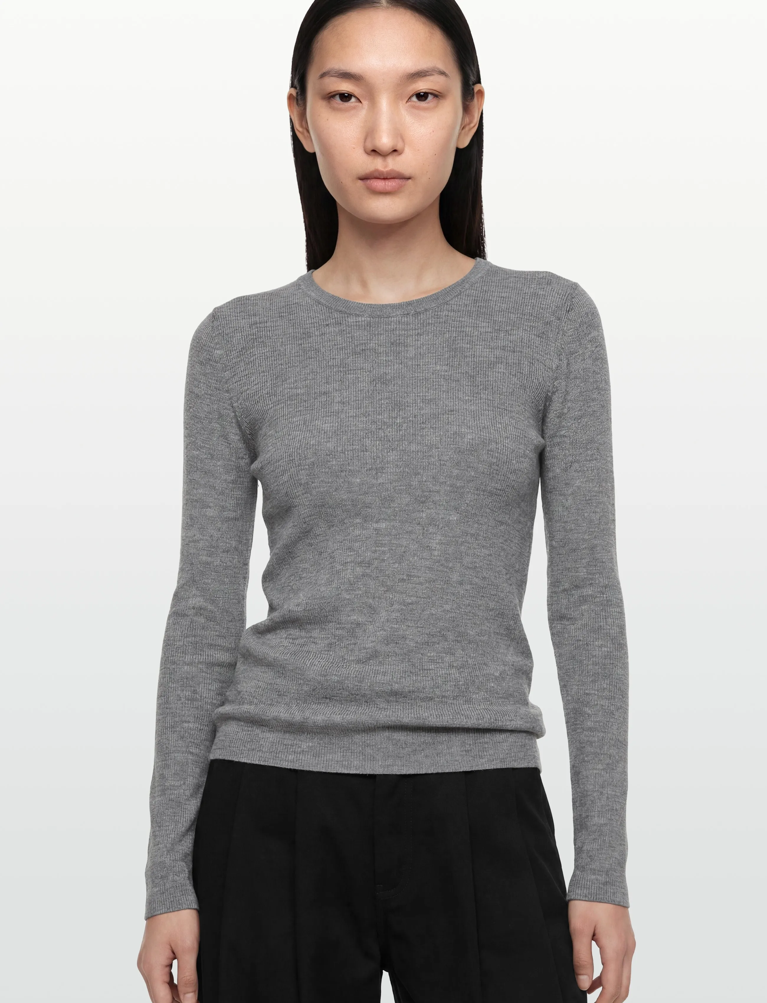 Day Birger et Mikkelsen - Mariana - Daily Elements - jumpers - medium grey melange - 3