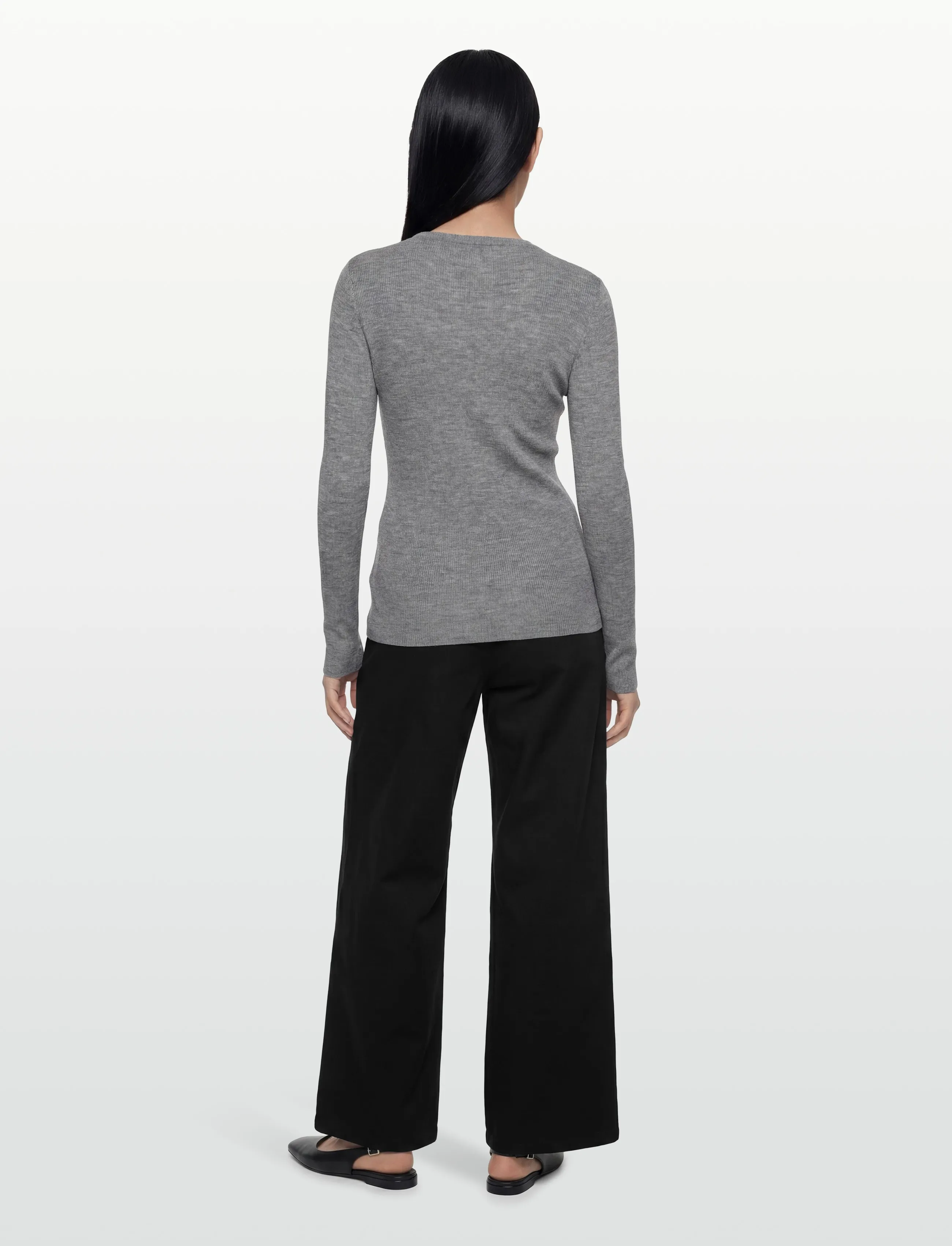 Day Birger et Mikkelsen - Mariana - Daily Elements - jumpers - medium grey melange - 4