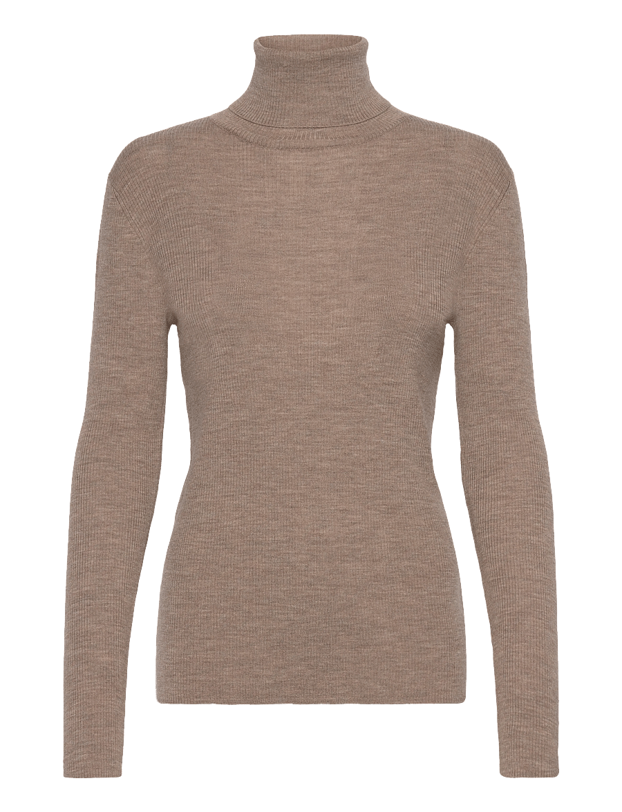 Day Birger et Mikkelsen - Sierra - Daily Elements - polotröjor - beige melange - 1