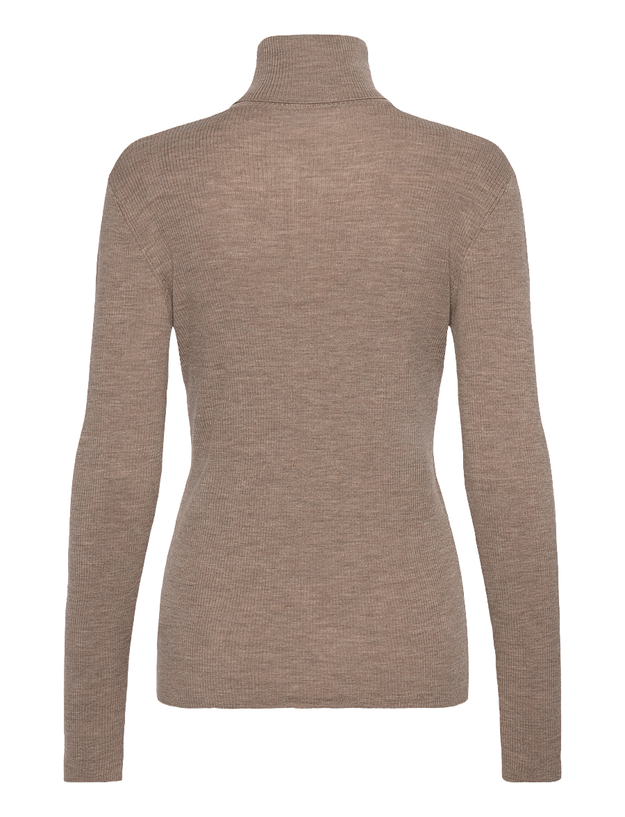 Day Birger et Mikkelsen - Sierra - Daily Elements - polotröjor - beige melange - 2