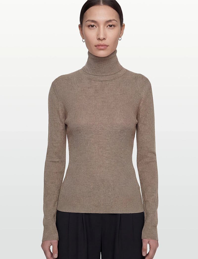 Day Birger et Mikkelsen - Sierra - Daily Elements - rullekraver - beige melange - 3