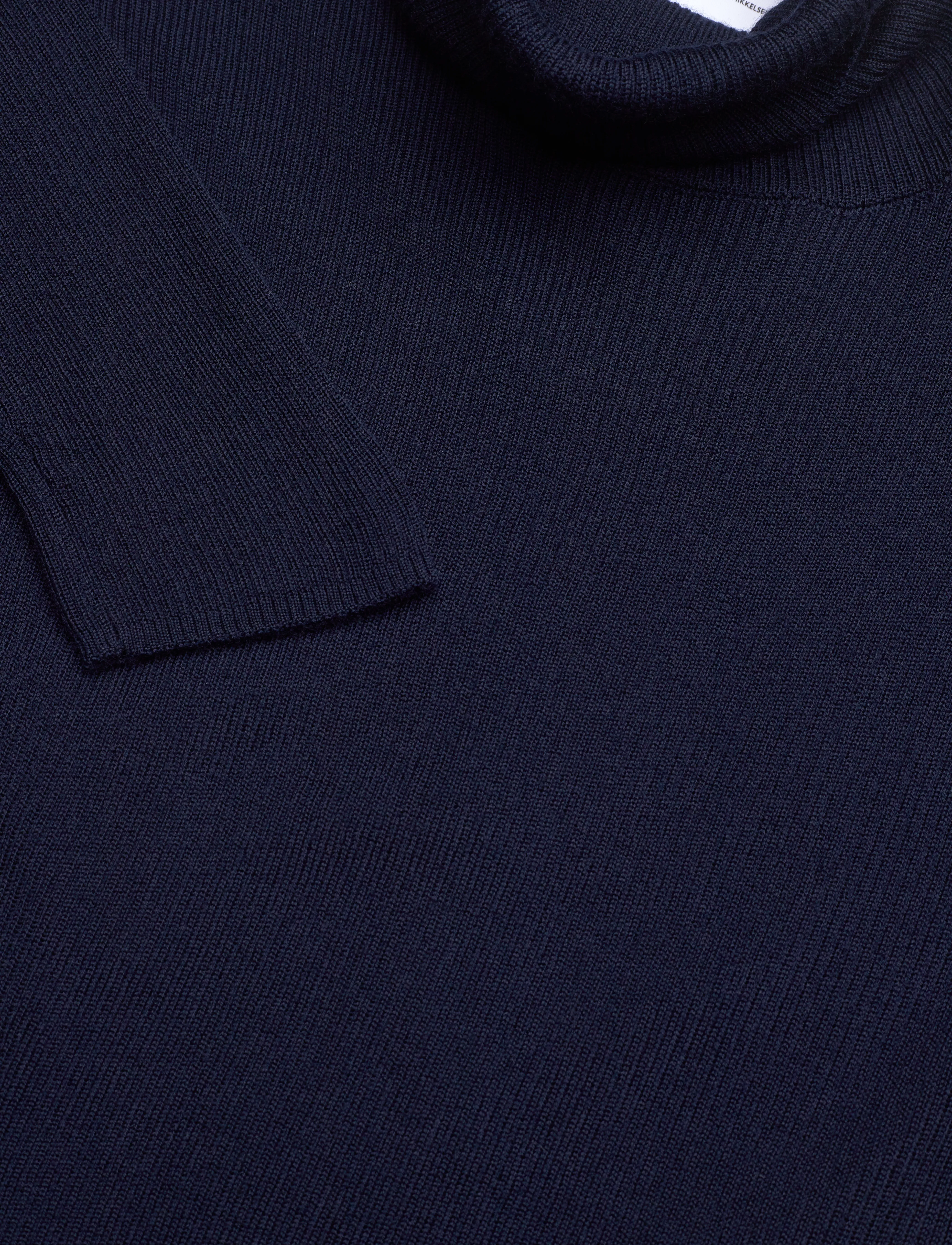 Day Birger et Mikkelsen - Sierra - Daily Elements - džemperi ar augstu apkakli - navy blazer - 2