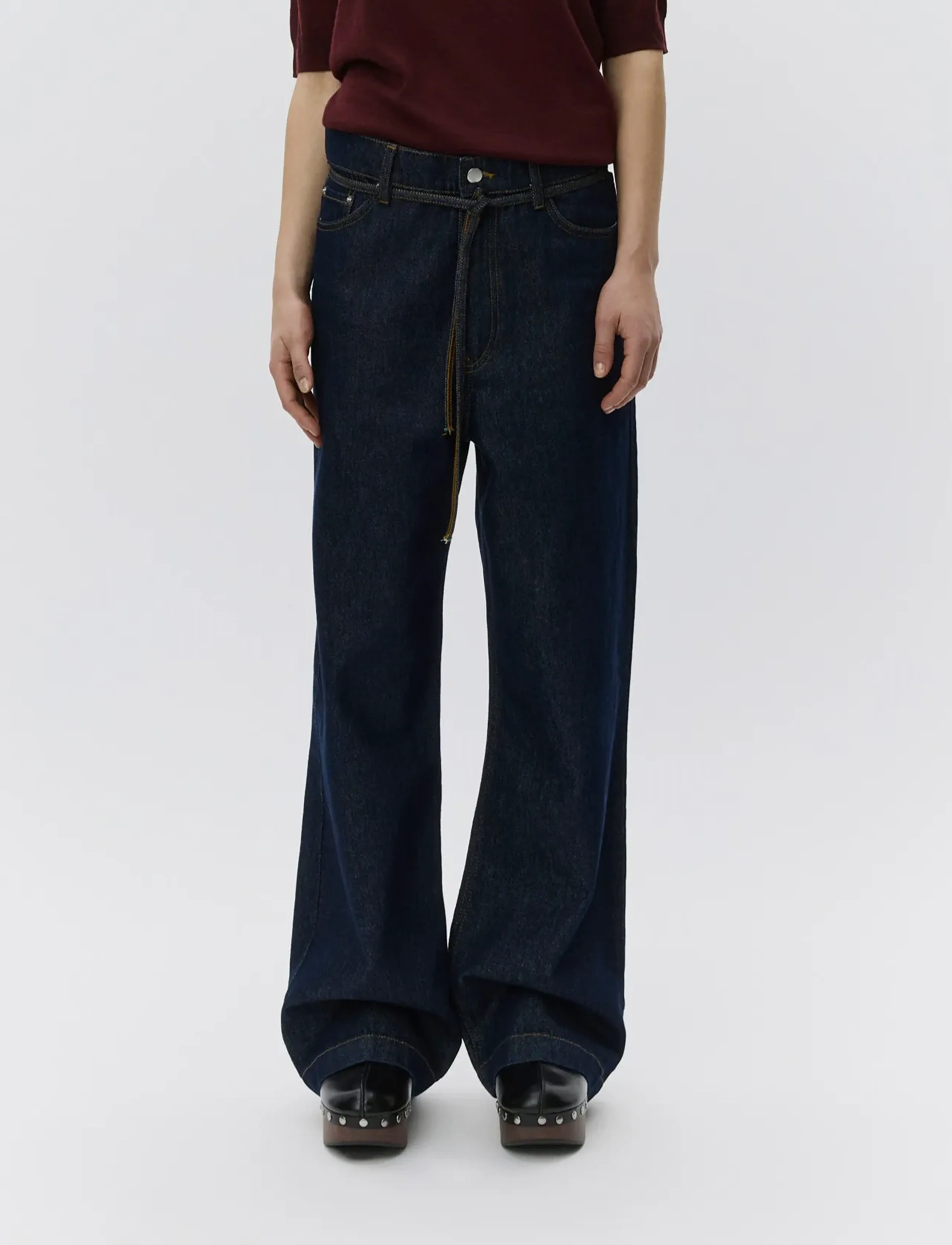 Day Birger et Mikkelsen Elijah - Unwashed Blue, 38, Navy, Jeans > Vidde, Dame