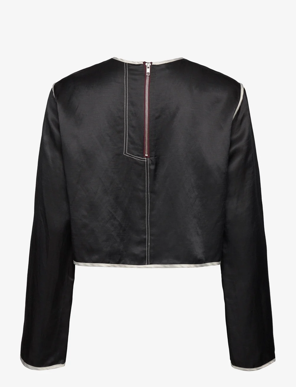 Day Birger et Mikkelsen - Baryl - High Shine Blend - långärmade blusar - black - 2