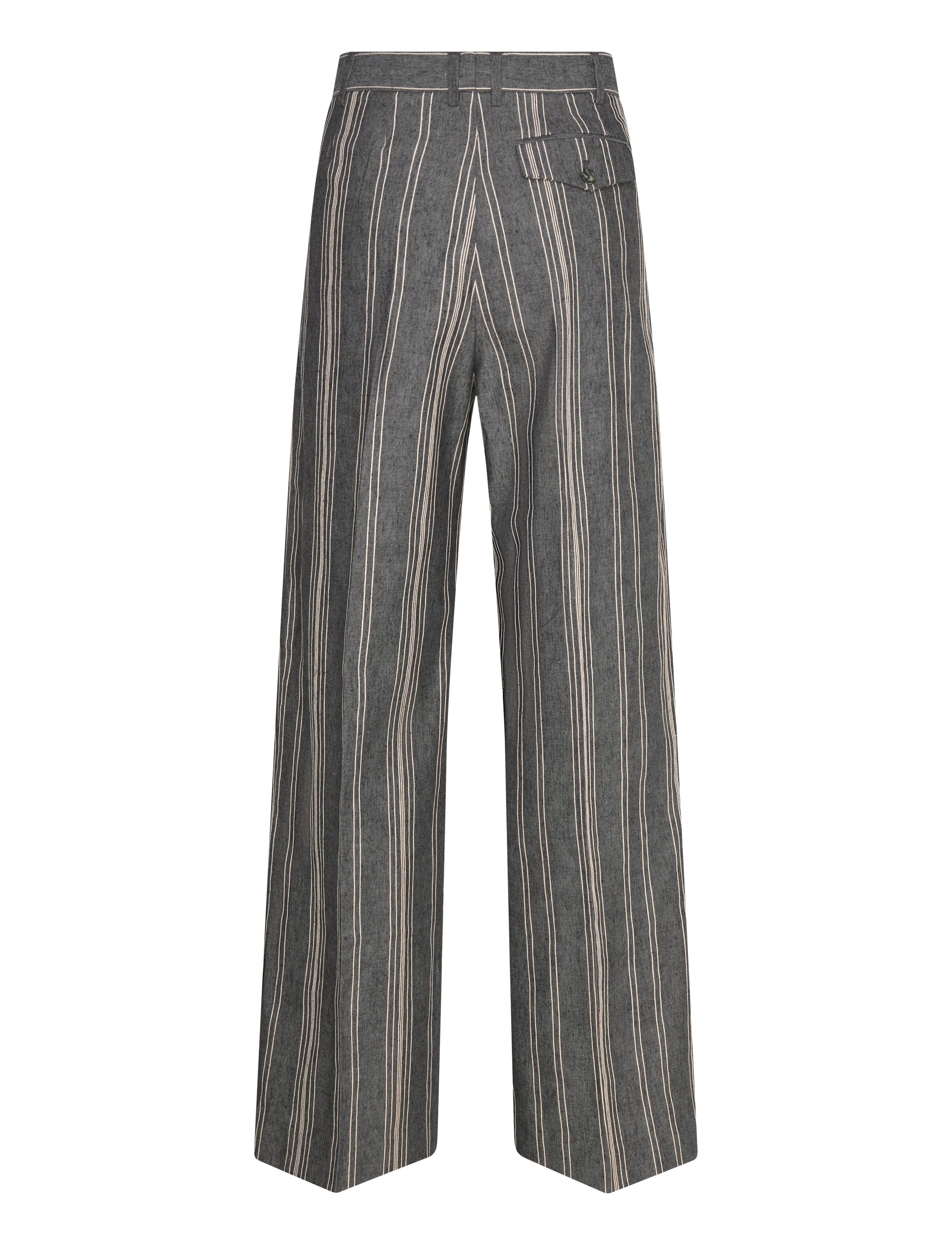 Day Birger et Mikkelsen - Enzo - Slub Stripe - habitbukser - black - 2