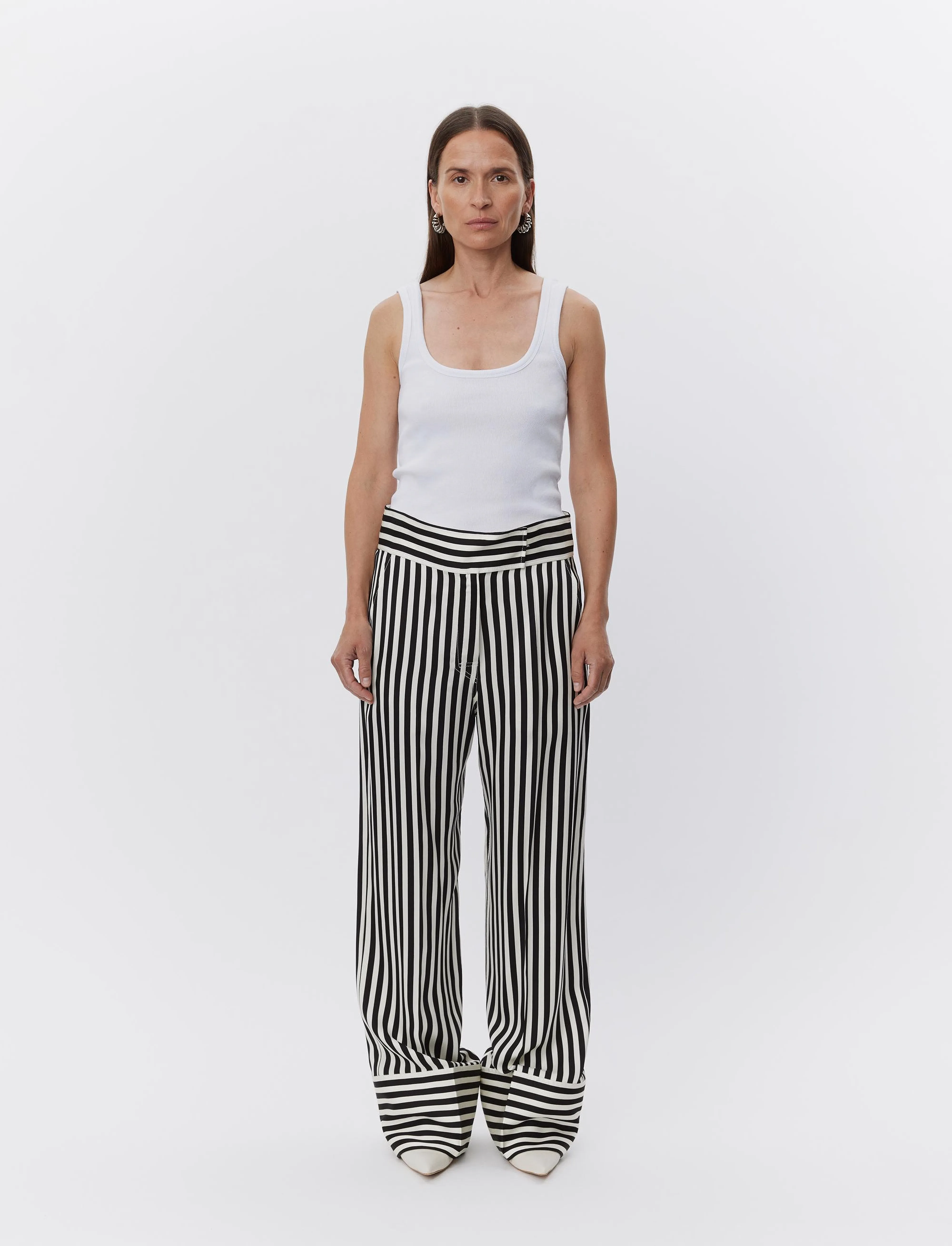 Gabin Striped Viscose