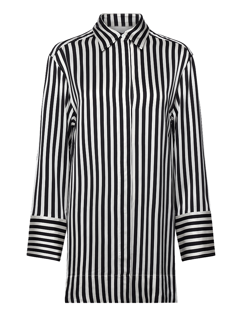 Day Birger et Mikkelsen - Lea - Striped Viscose - langärmlige hemden - fluid stripes - 1