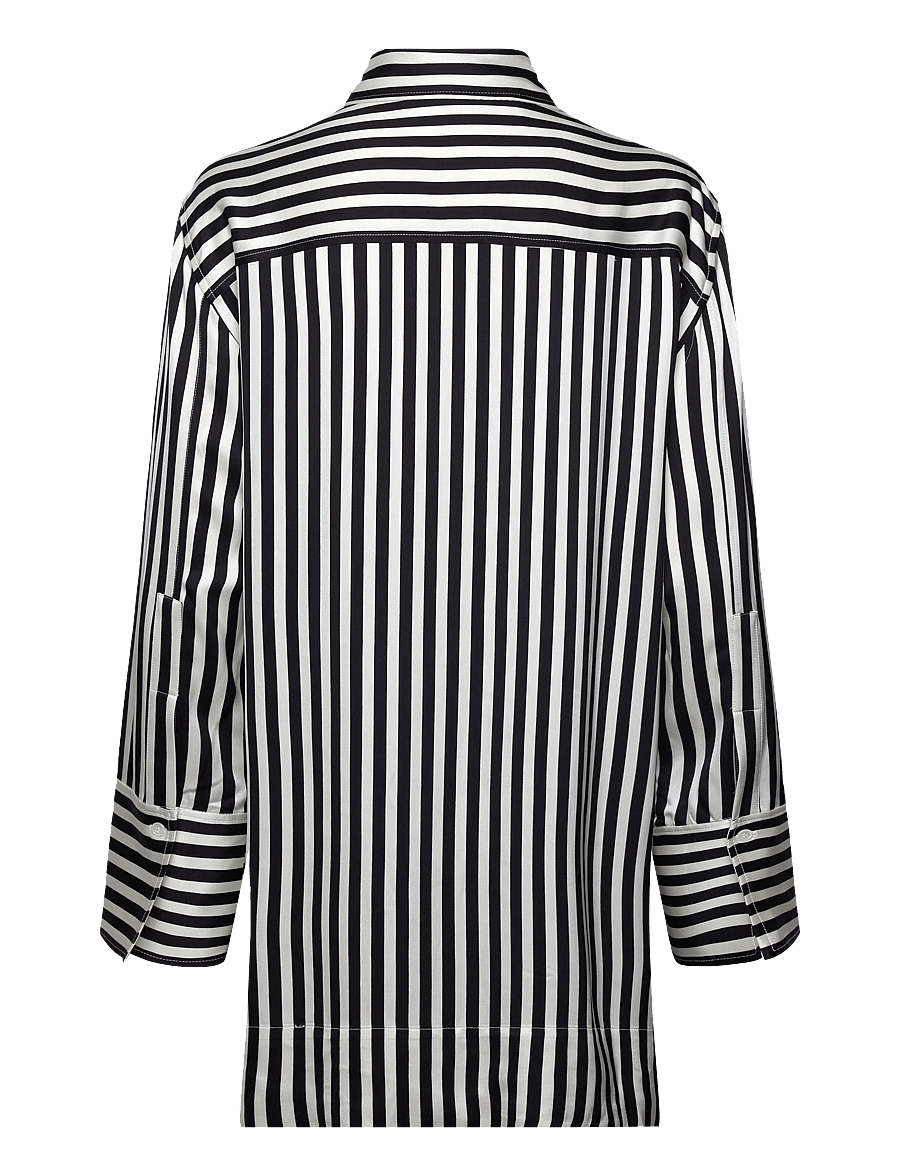 Day Birger et Mikkelsen - Lea - Striped Viscose - langärmlige hemden - fluid stripes - 2