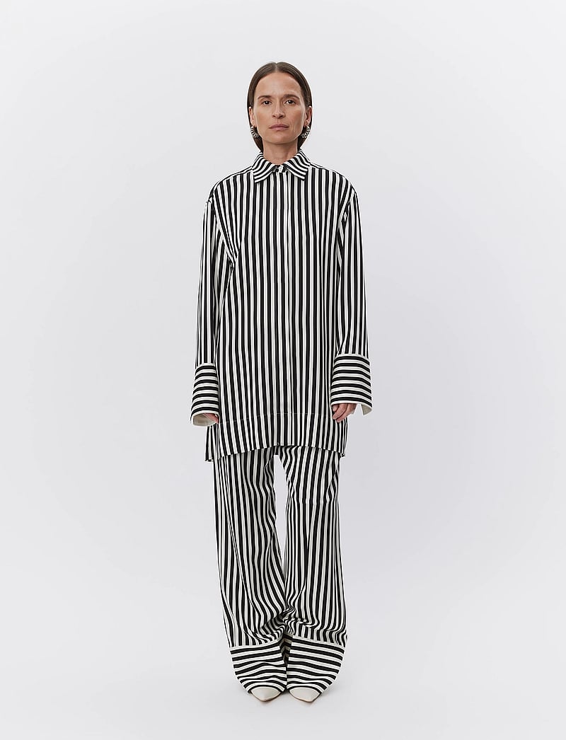 Day Birger et Mikkelsen - Lea - Striped Viscose - langärmlige hemden - fluid stripes - 0